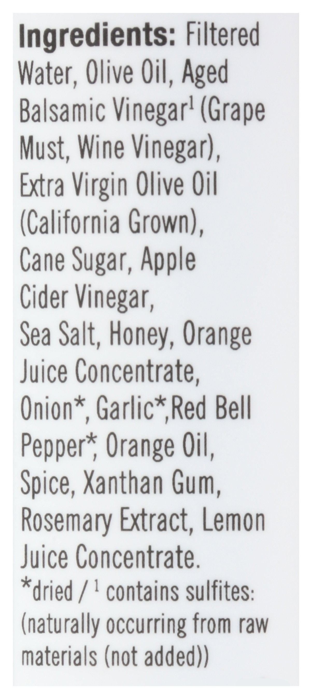 BELLA SUN LUCI VINAIGRETTE BALSAMIC - Case of 6