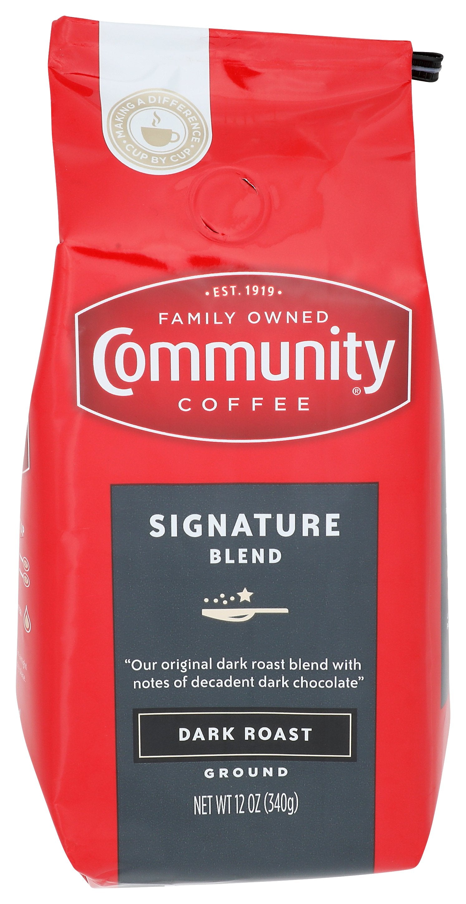 COMMUNITY COFFEE COFFEE GRND DARK RST - Case of 6