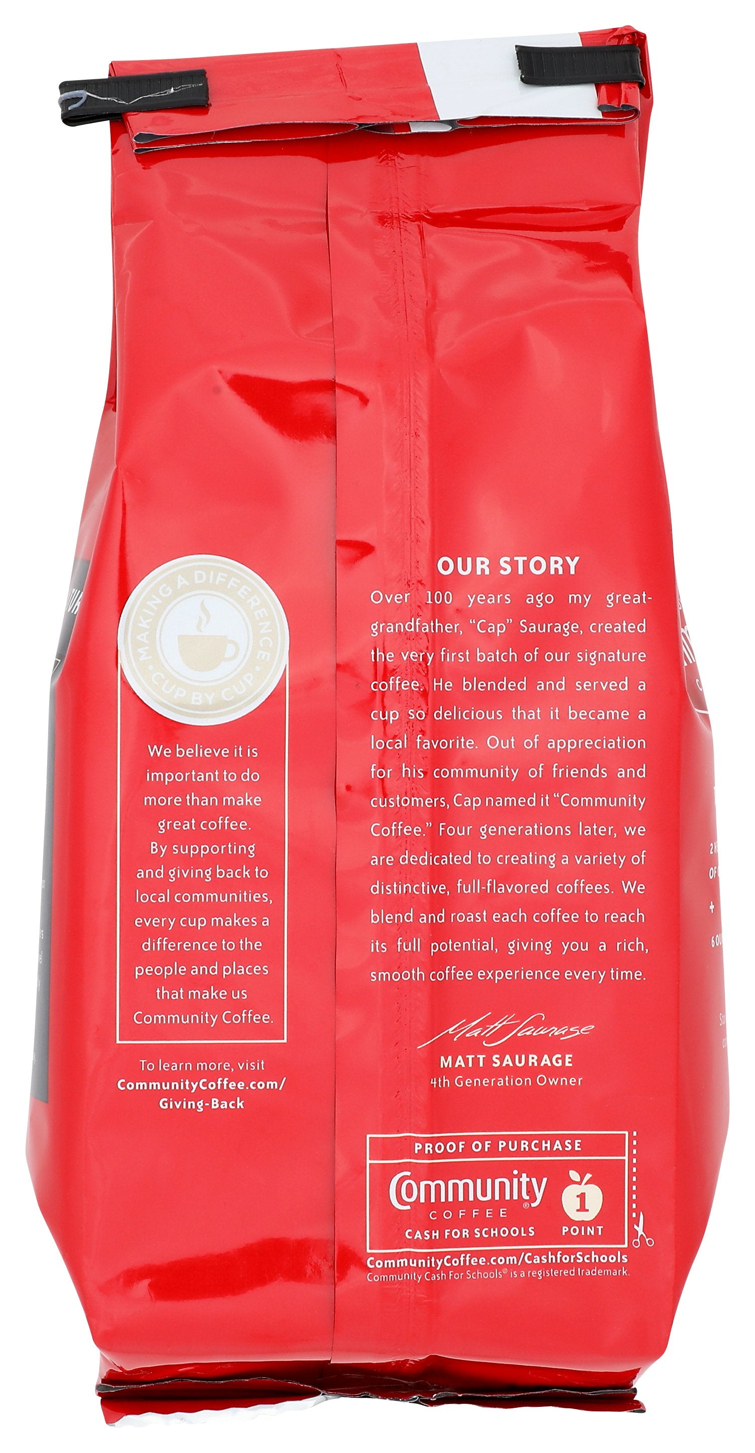 COMMUNITY COFFEE COFFEE GRND DARK RST - Case of 6