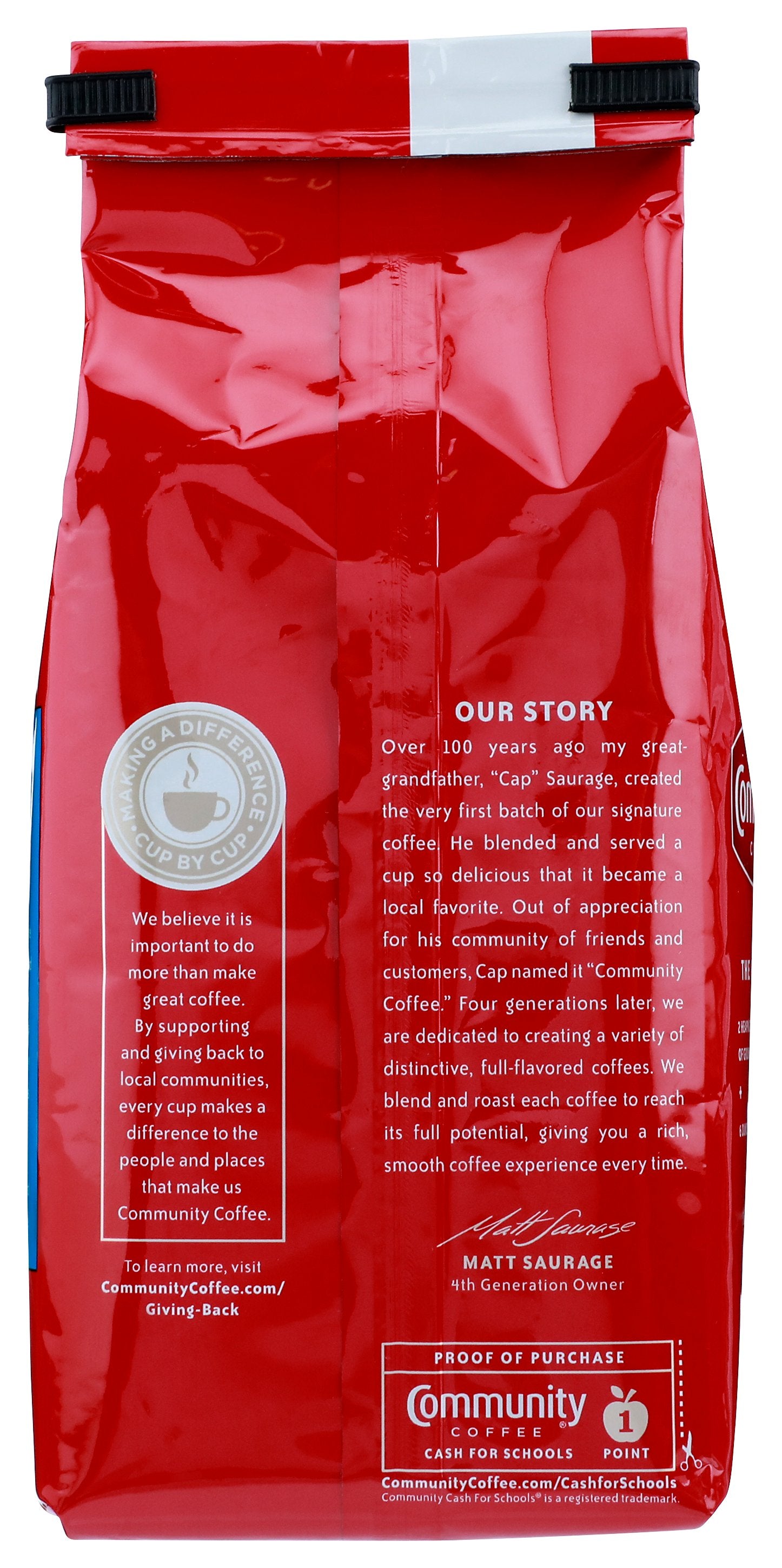 COMMUNITY COFFEE COFFEE GRND BRKFAST BLND - Case of 6