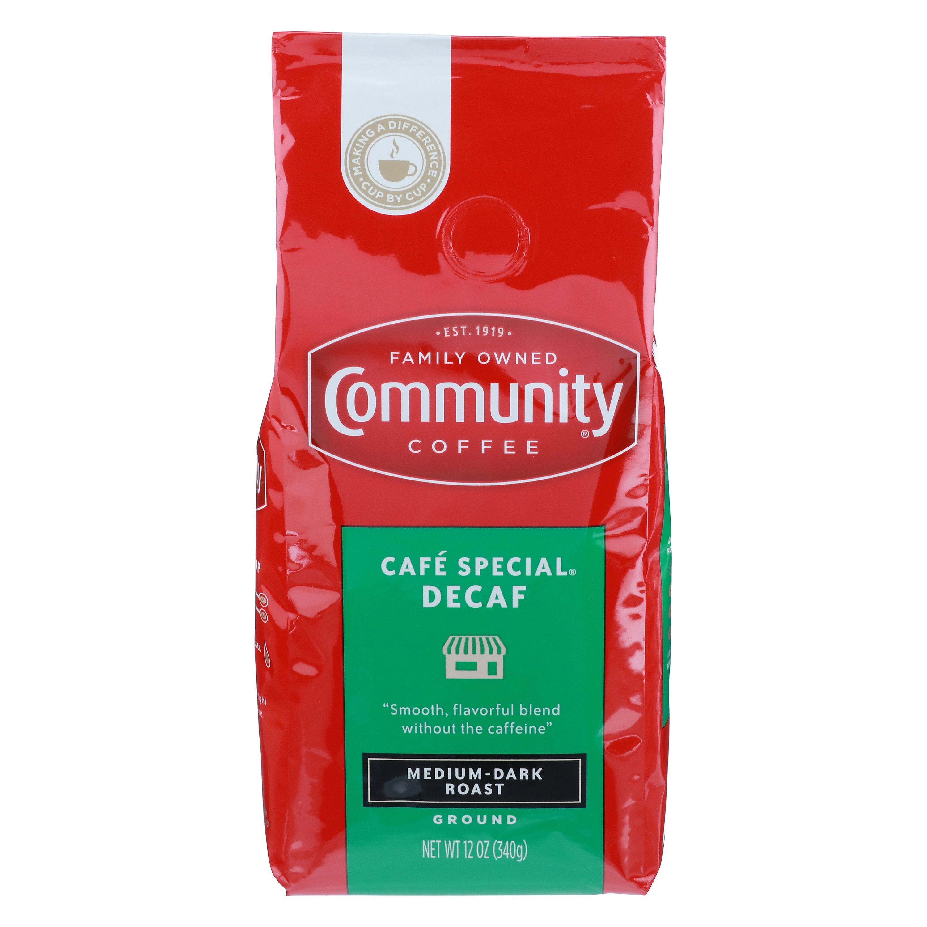 COMMUNITY COFFEE COFFEE GRND DECAF - Case of 6