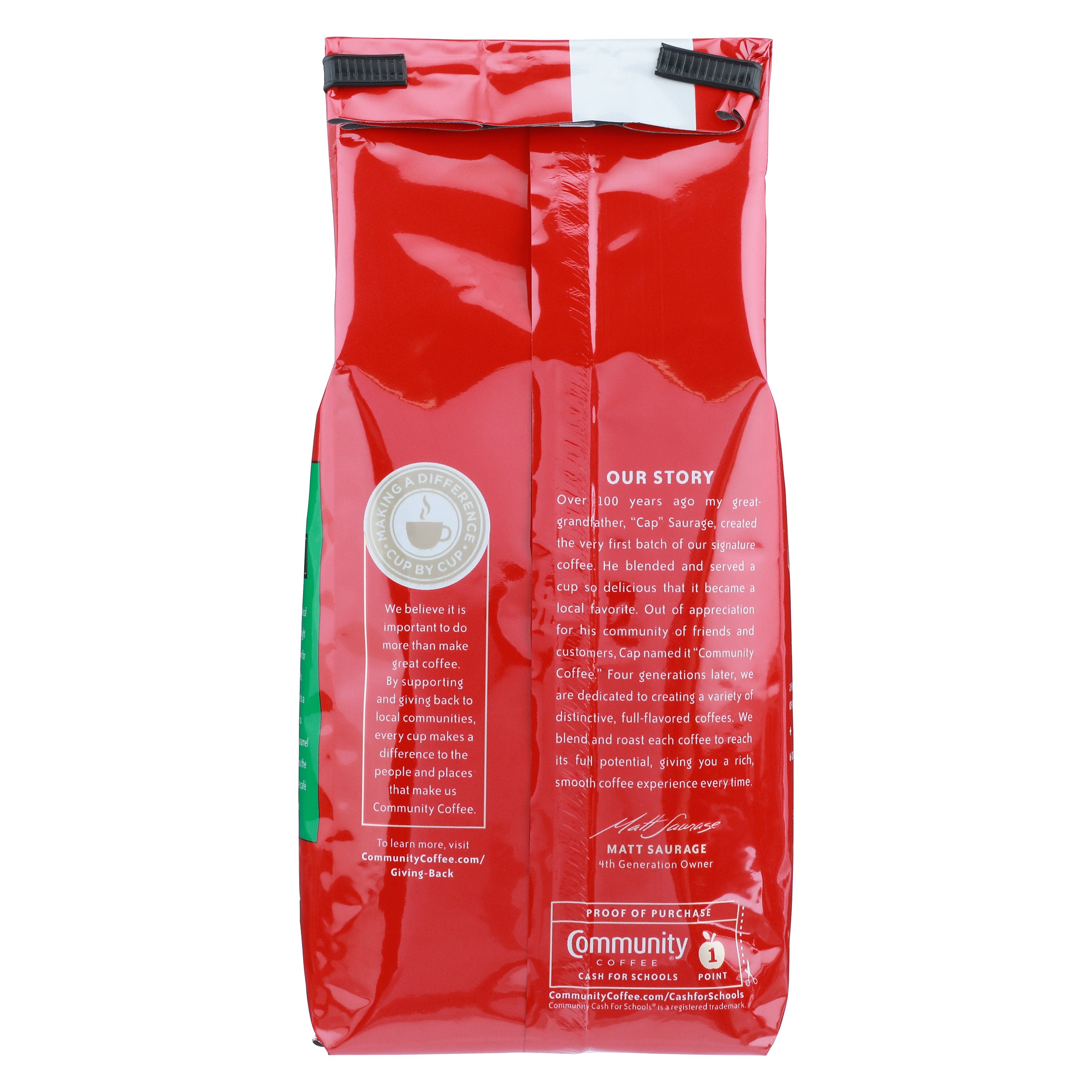COMMUNITY COFFEE COFFEE GRND DECAF - Case of 6