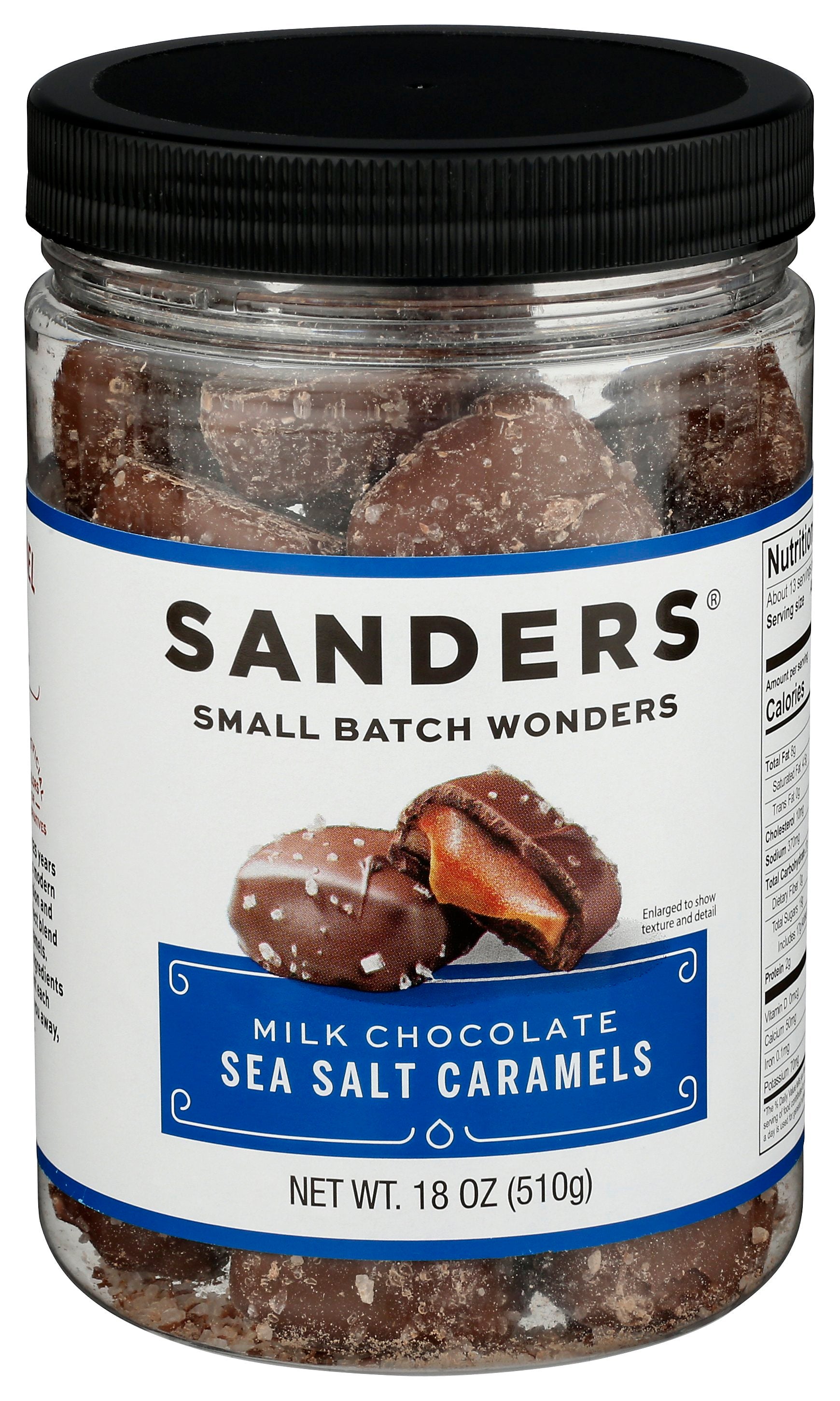 SANDERS CARAMELS MK CHOC SSLT - Case of 6