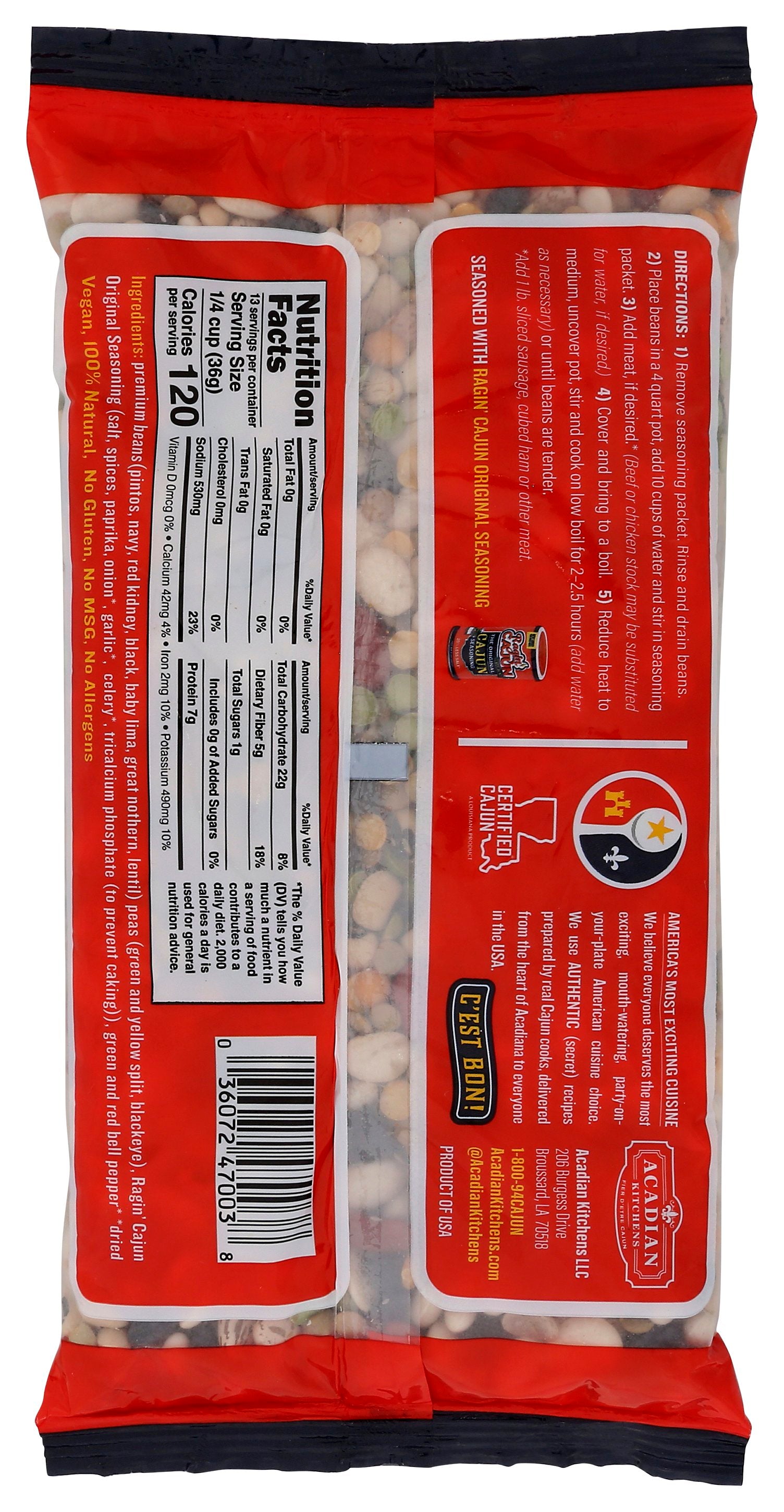 RAGIN CAJUN MIX SOUP 10BN & VEG - Case of 12
