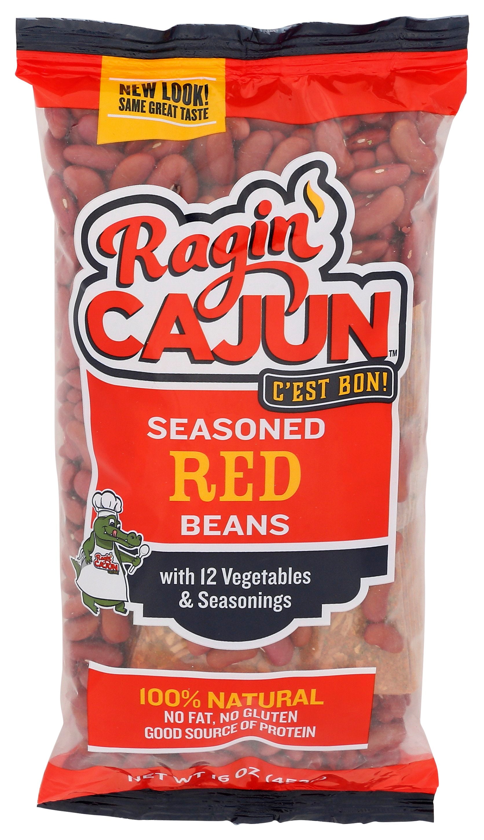 RAGIN CAJUN MIX RED BN SSNNG & VEG - Case of 12