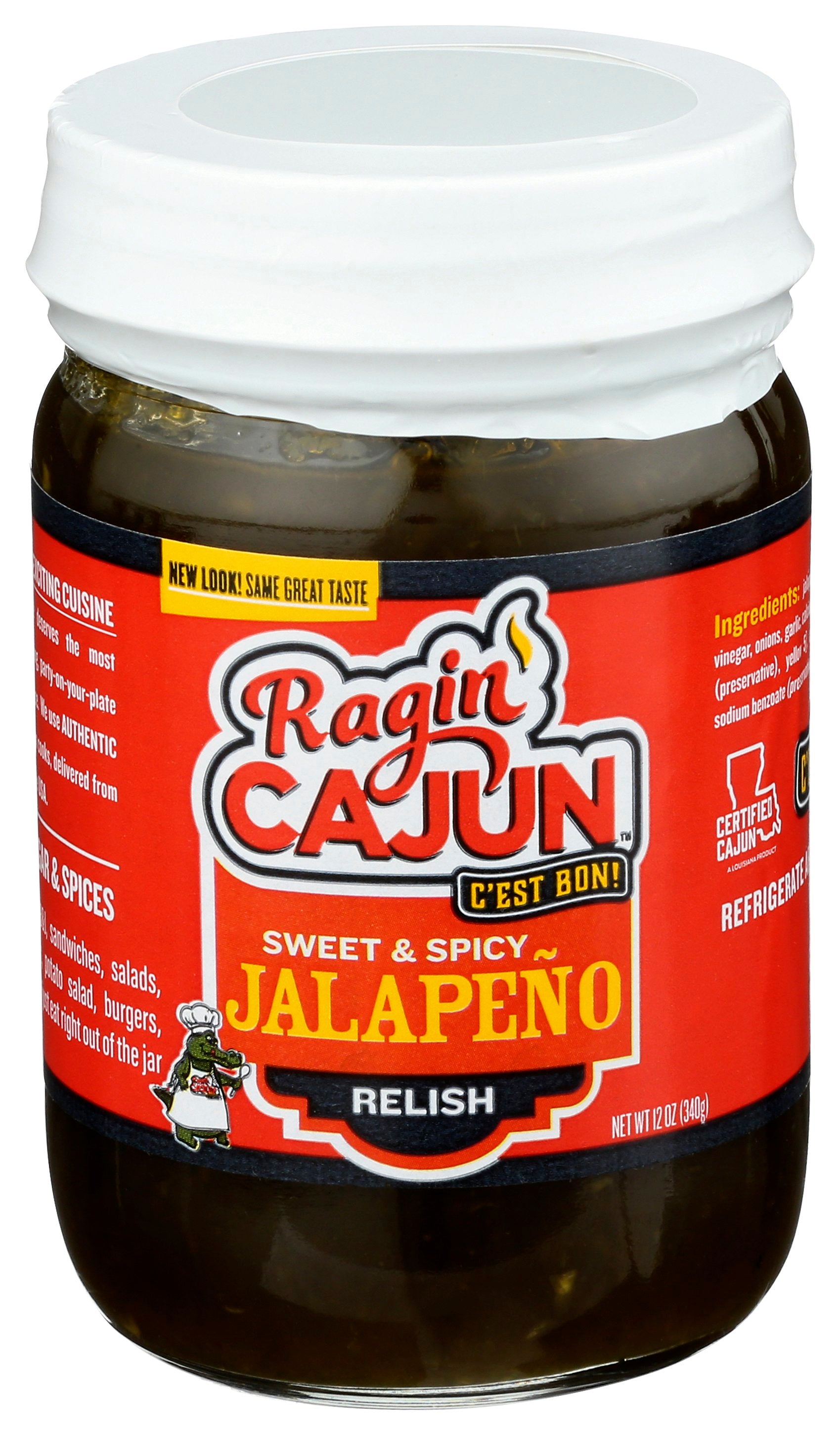 RAGIN CAJUN RELISH JALAPENO - Case of 12
