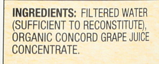 SANTA CRUZ JUICE GRAPE CONCORD - Case of 6