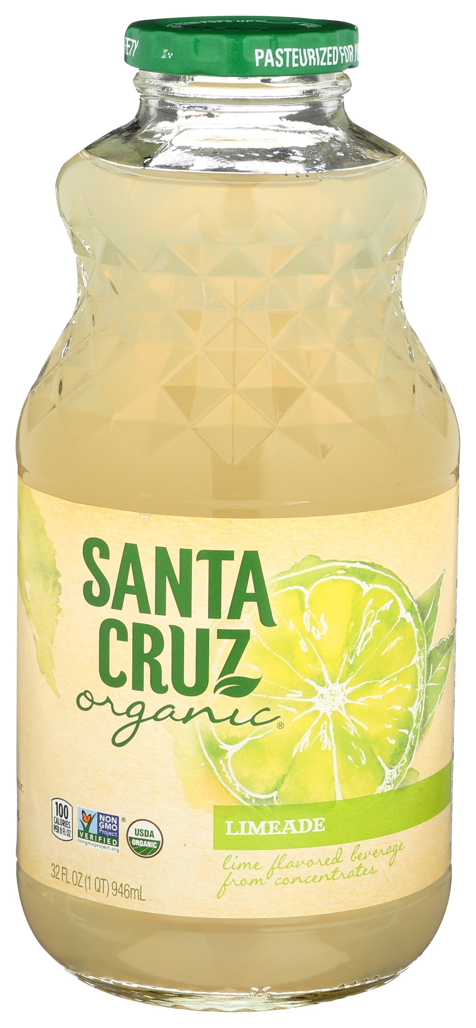 SANTA CRUZ JUICE LIMEADE ORG - Case of 12