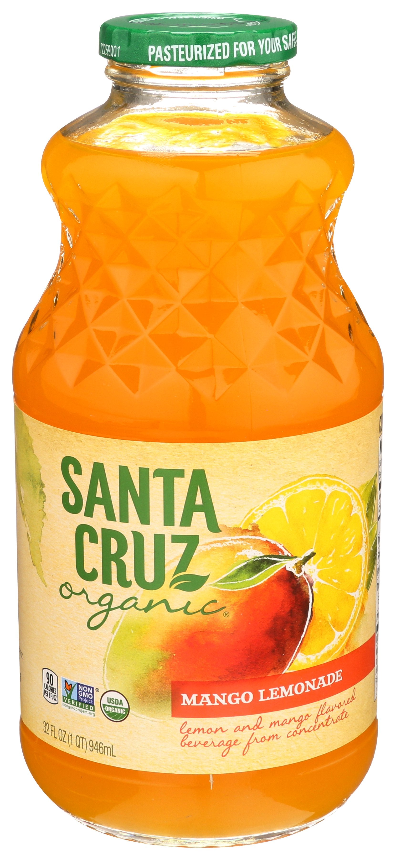 SANTA CRUZ JUICE MANGO LEMONADE - Case of 6