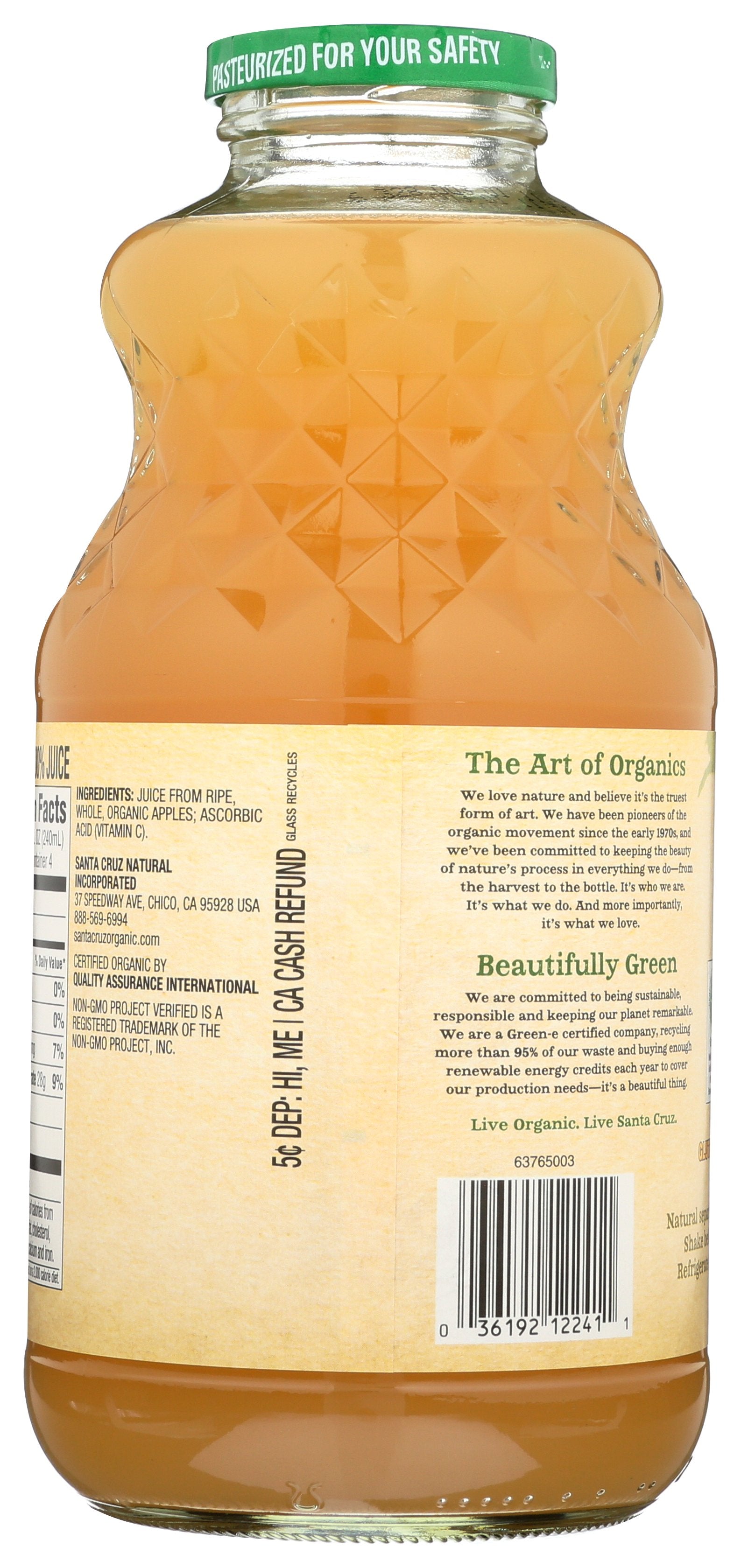 SANTA CRUZ JUICE APPLE - Case of 6