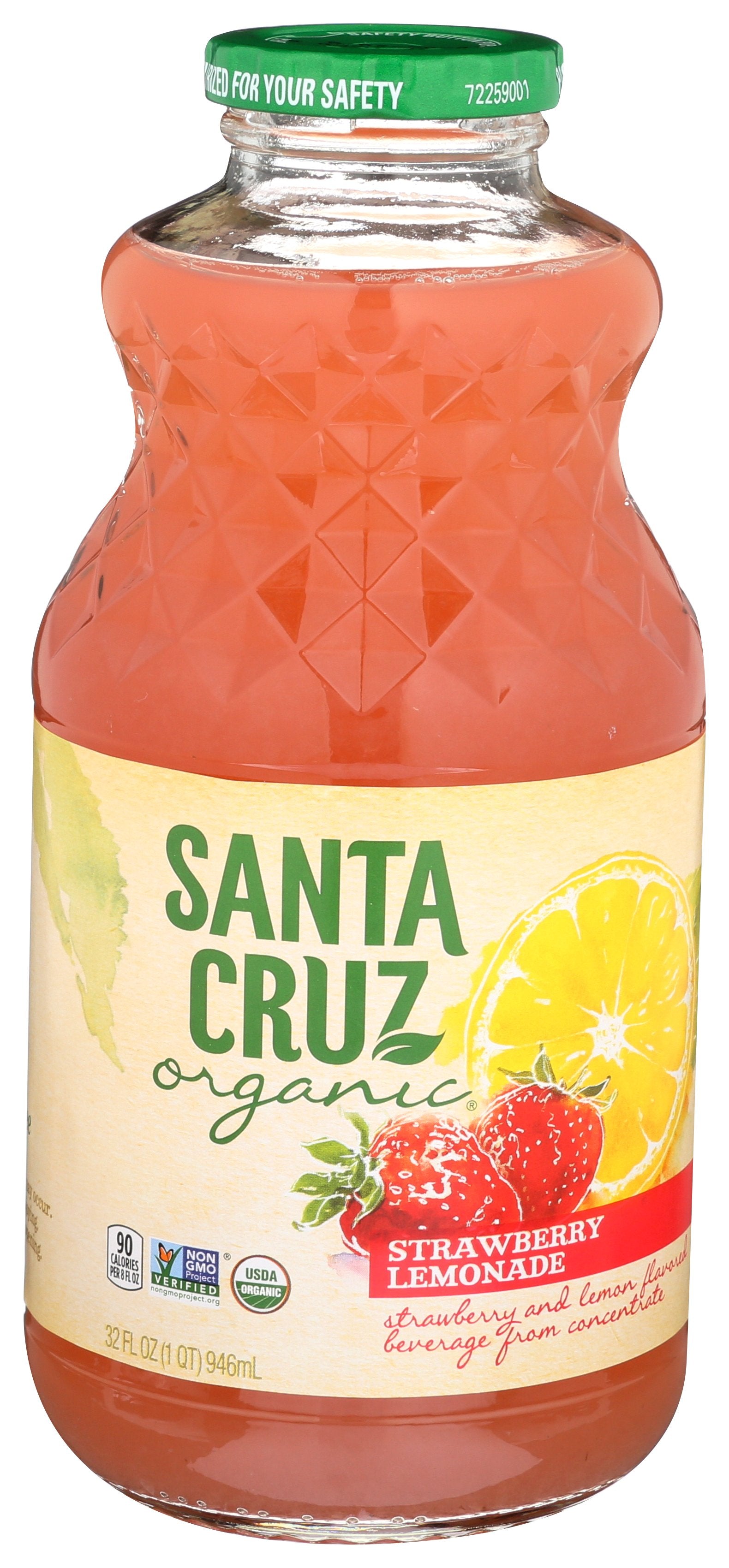 SANTA CRUZ JUICE STRWBRRY LEMONADE - Case of 12