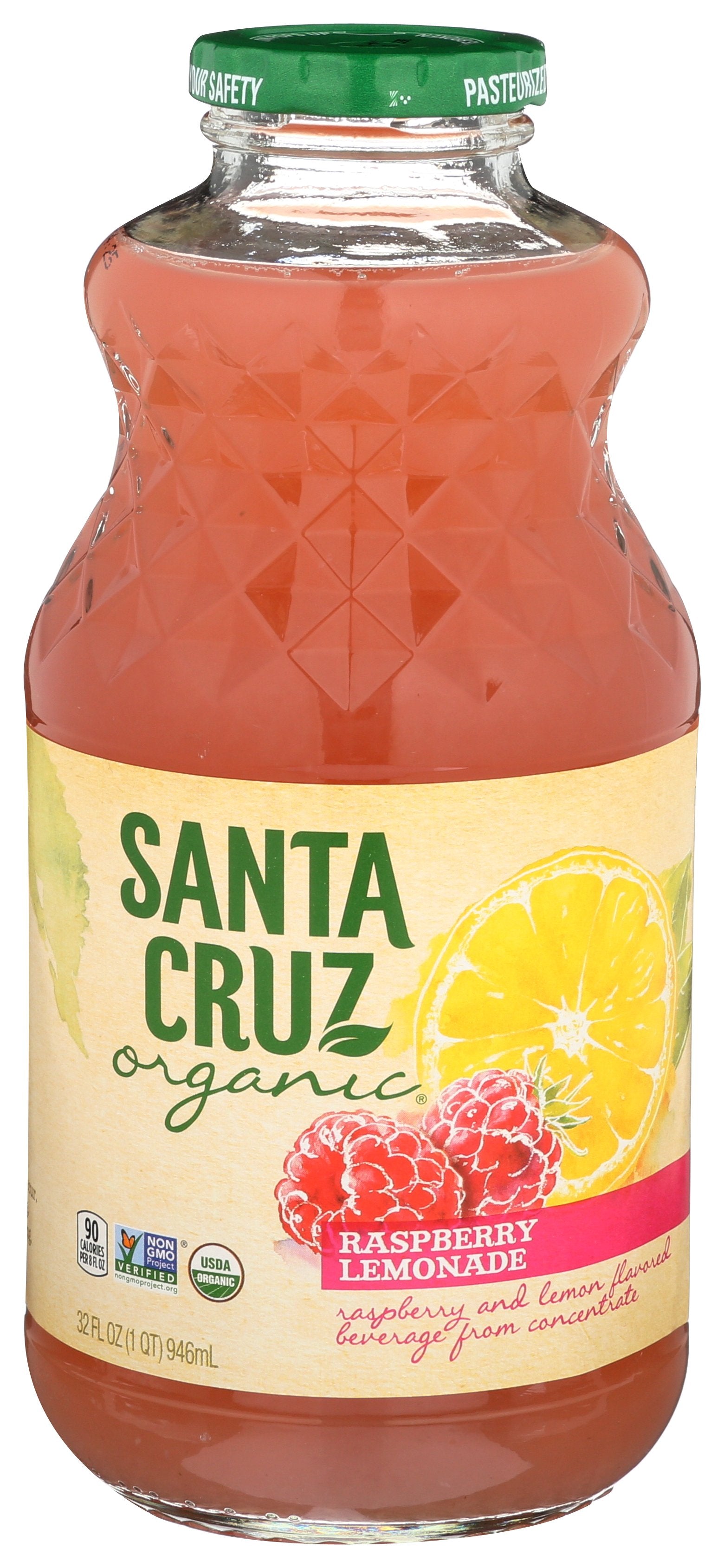 SANTA CRUZ JUICE RASPBRRY LEMONADE - Case of 12