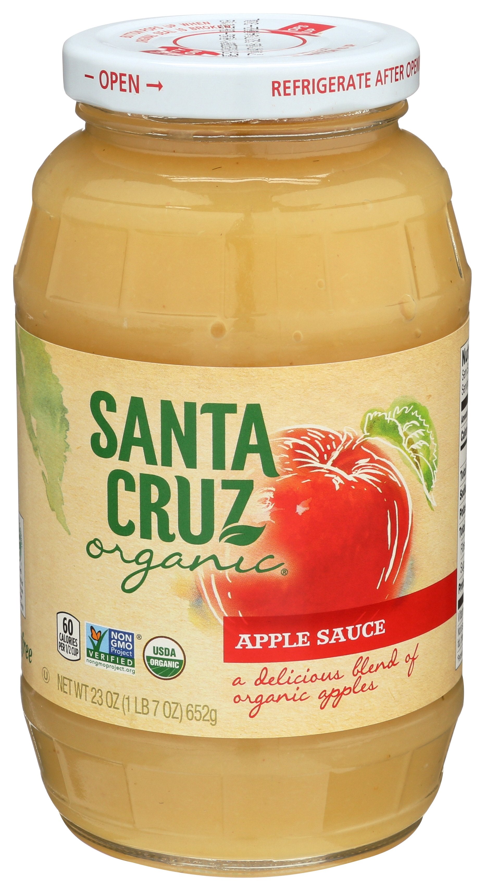 SANTA CRUZ APPLESAUCE - Case of 6