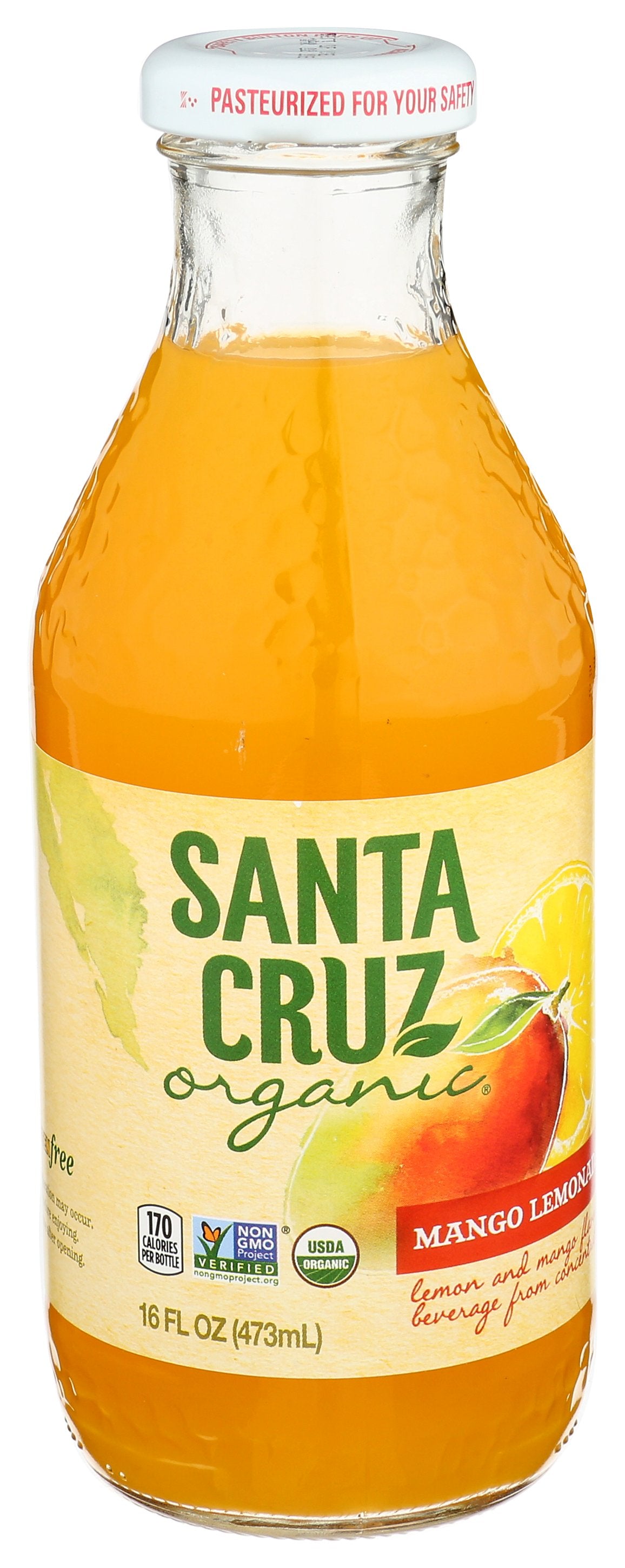 SANTA CRUZ LEMONADE MANGO - Case of 8