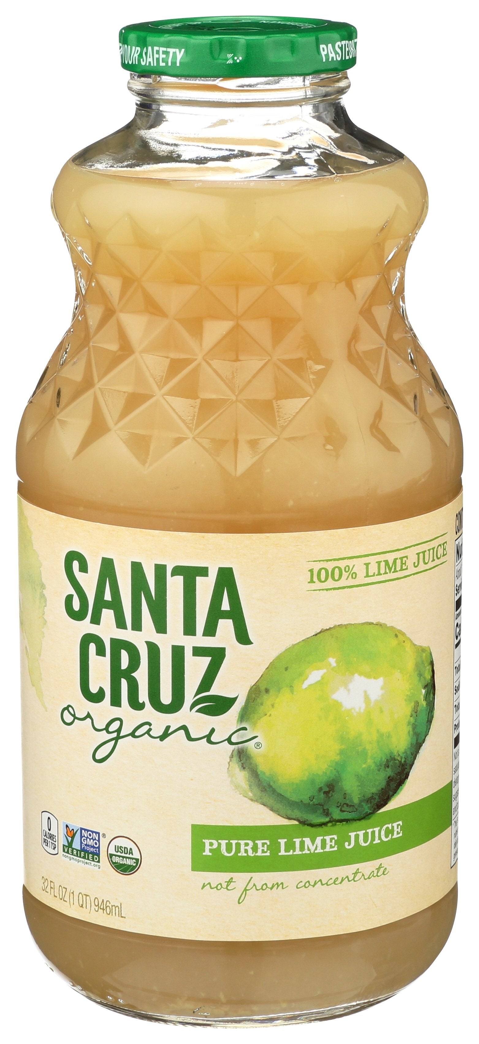 SANTA CRUZ JUICE LIME - Case of 6