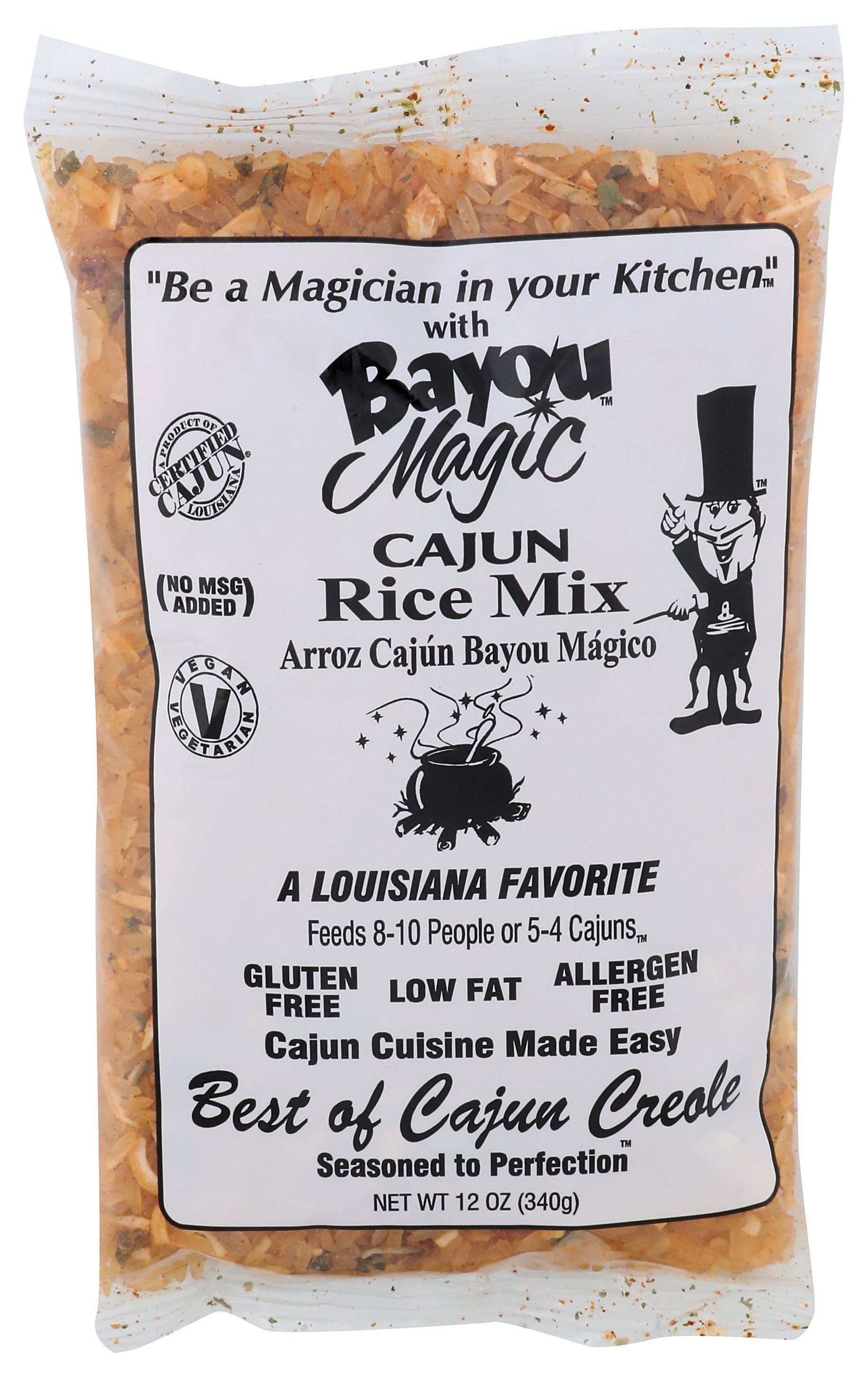 BAYOU MAGIC MIX CAJUN RICE HOT - Case of 12