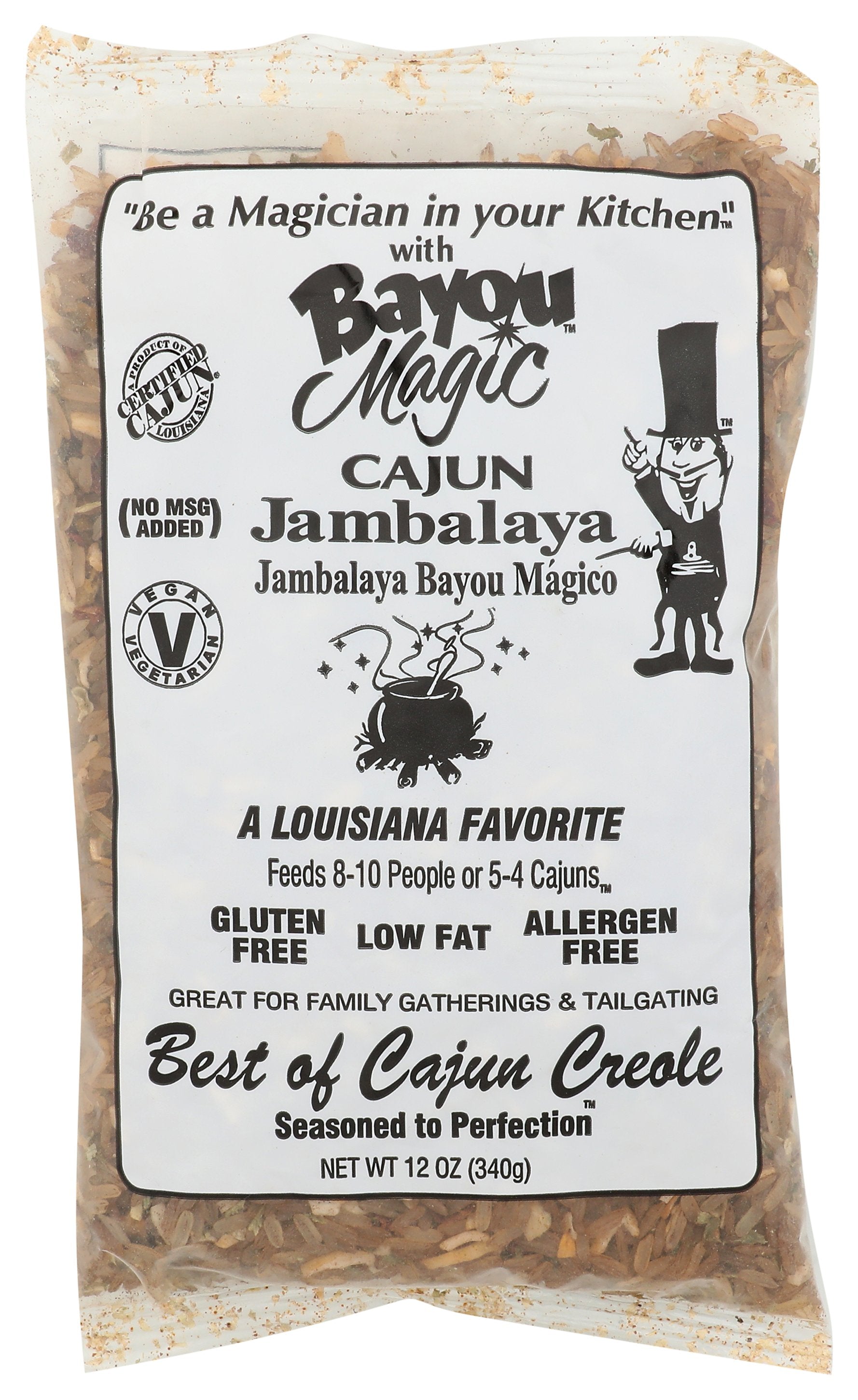 BAYOU MAGIC MIX CAJUN JAMBALAYA - Case of 12