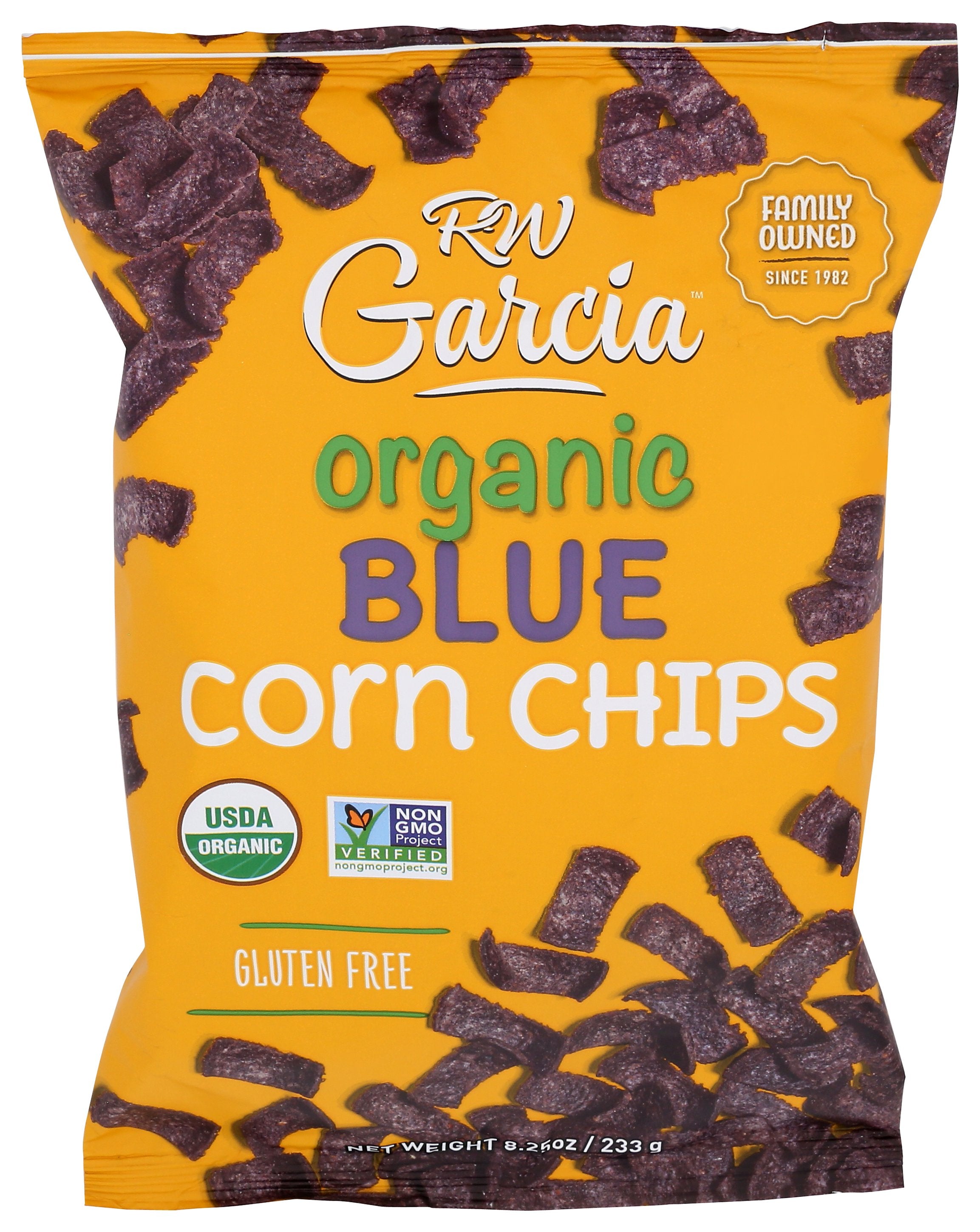 RW GARCIA CHIP BLUE CORN ORG - Case of 12
