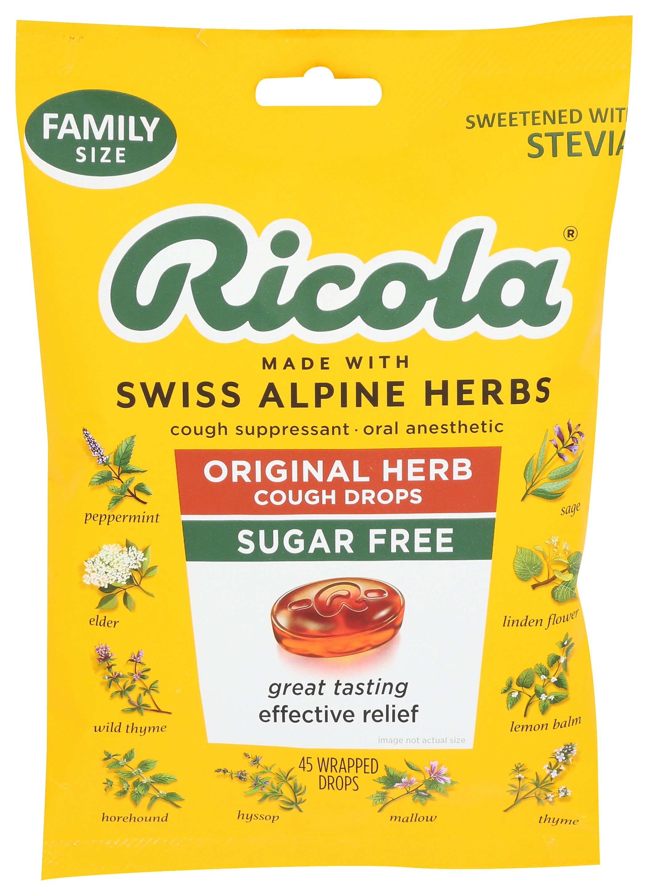 RICOLA LOZENGE ORIGINAL SF - Case of 3