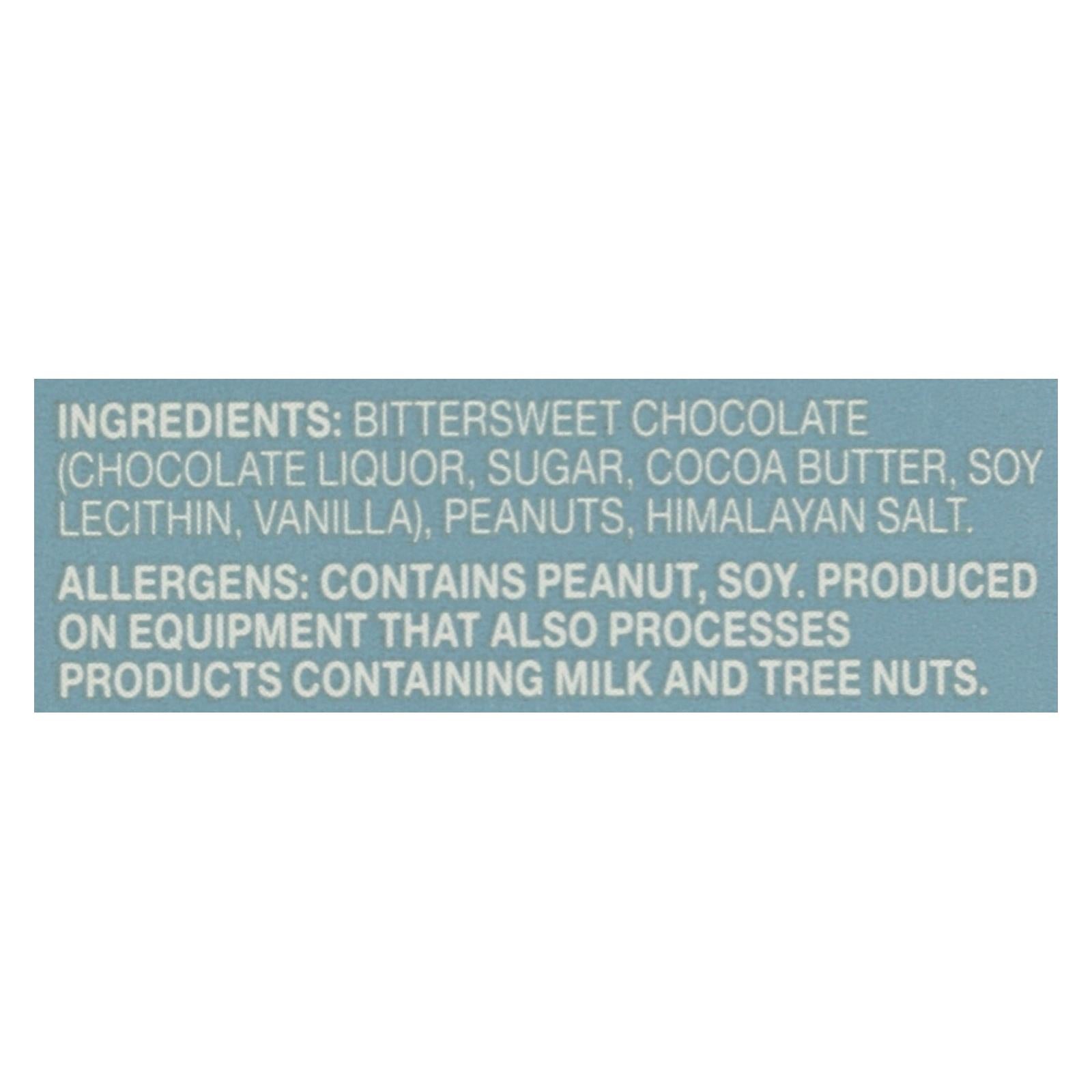 Endangered Species Chocolate Bar - Salted Peanuts and Dark Chocolate - Case of 12 - 3 oz.