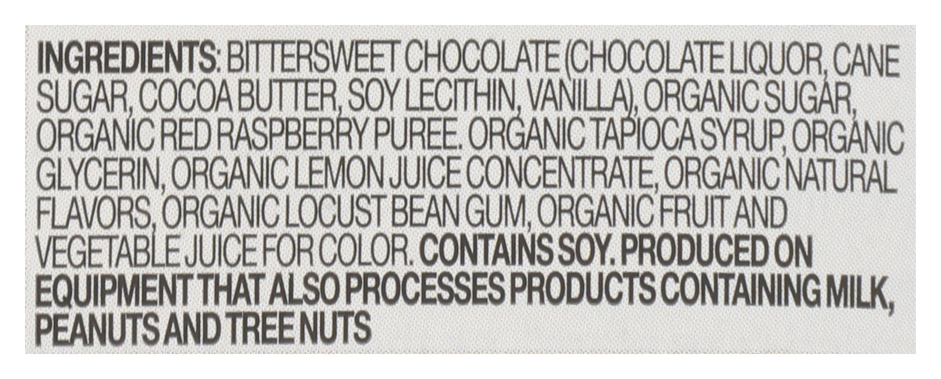 ENDANGERED SPECIES BAR CHOC RASPBERRY - Case of 12