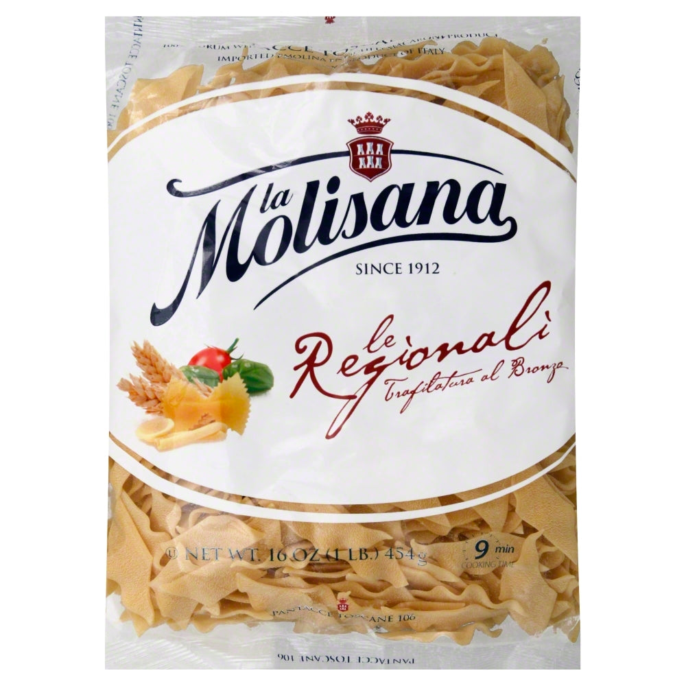 La Molisana Pasta Pantacce Toscane - Case of 12 - 16 oz