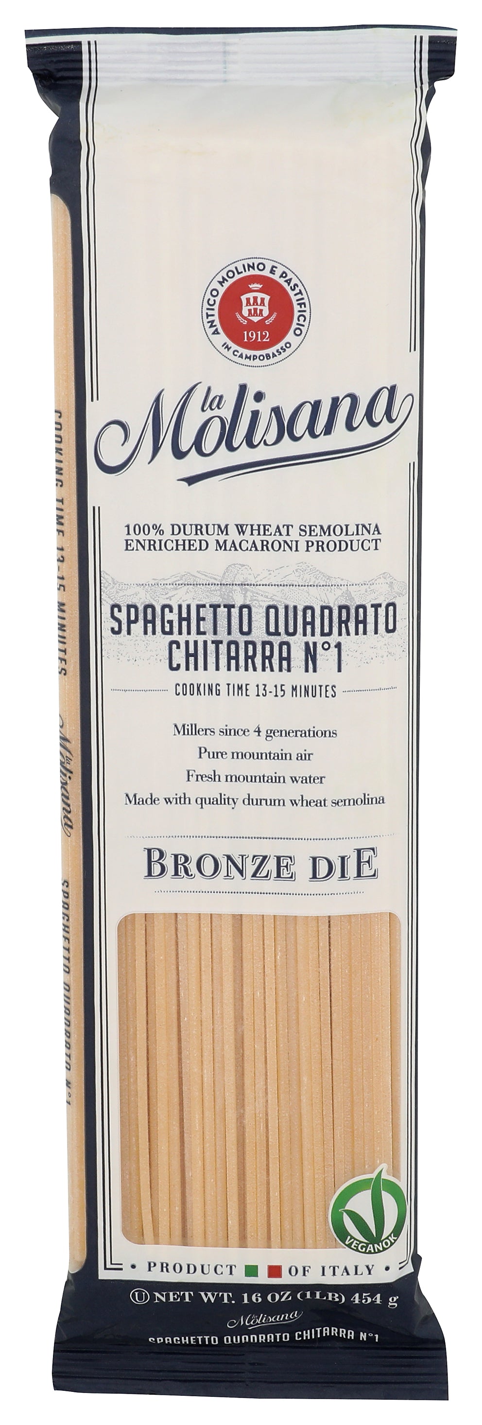 La Molisana Spaghetti 16 oz - Case of 20