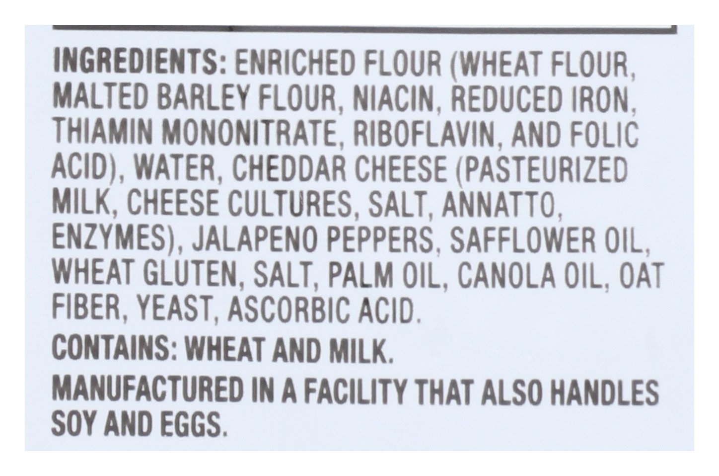 BOUDIN SOURDOUGH CRISPS JALAPENO CHEDDAR - Case of 11