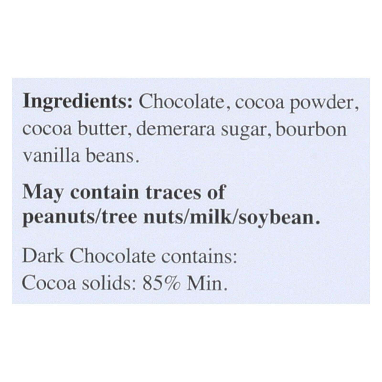 Lindt Chocolate Bar - Dark Chocolate - 85 Percent Cocoa - Extra Dark - 3.5 oz Bars - Case of 12