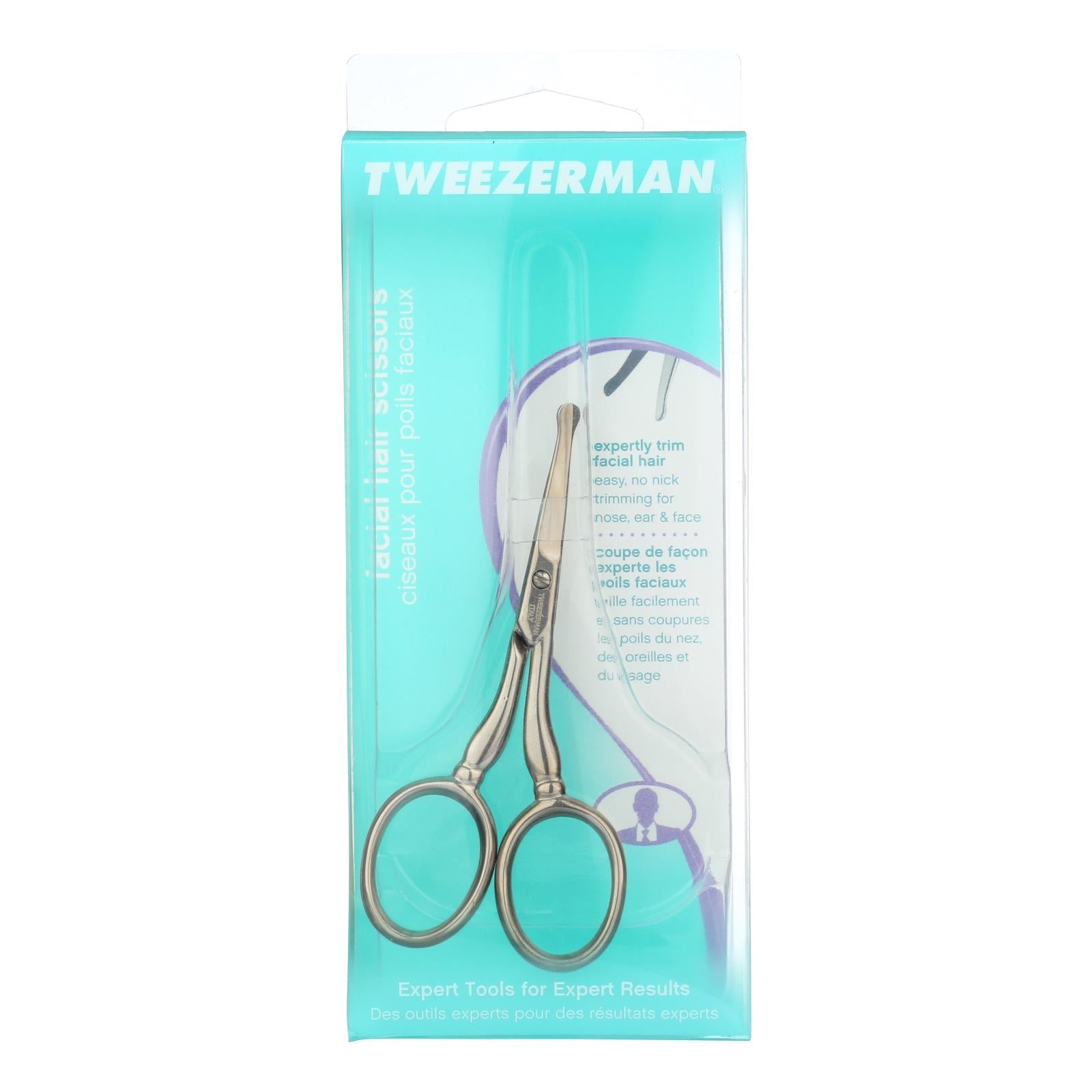 Tweezerman - Scissors Facial Hair - 1 Each 1-ct