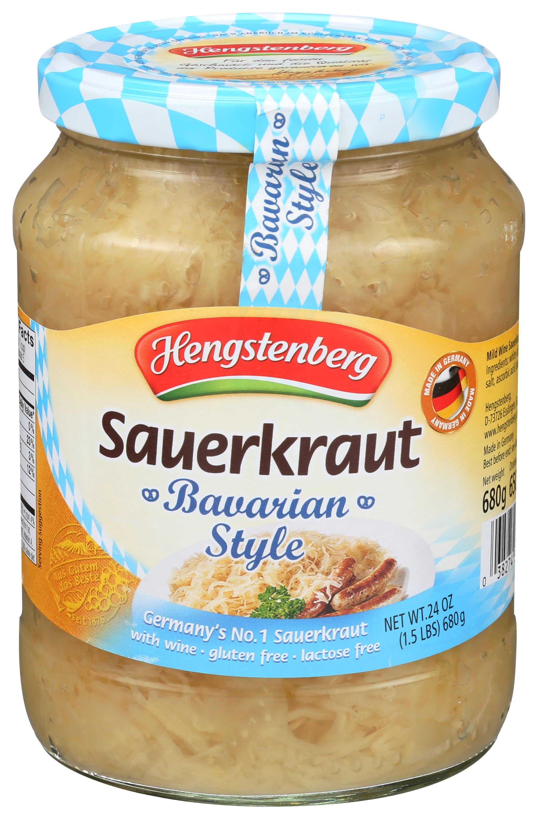 HENGSTENBERG SAUERKRAUT BAVARIAN