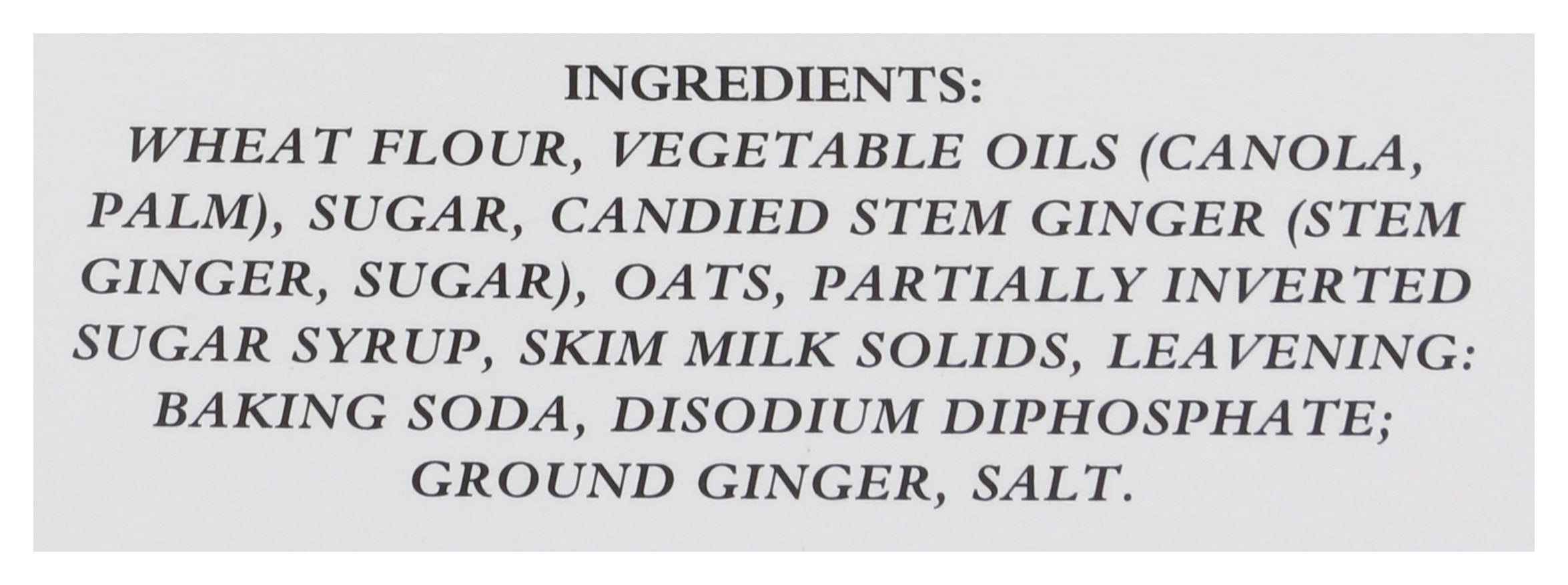 WALKERS COOKIE STEM GINGER - Case of 12