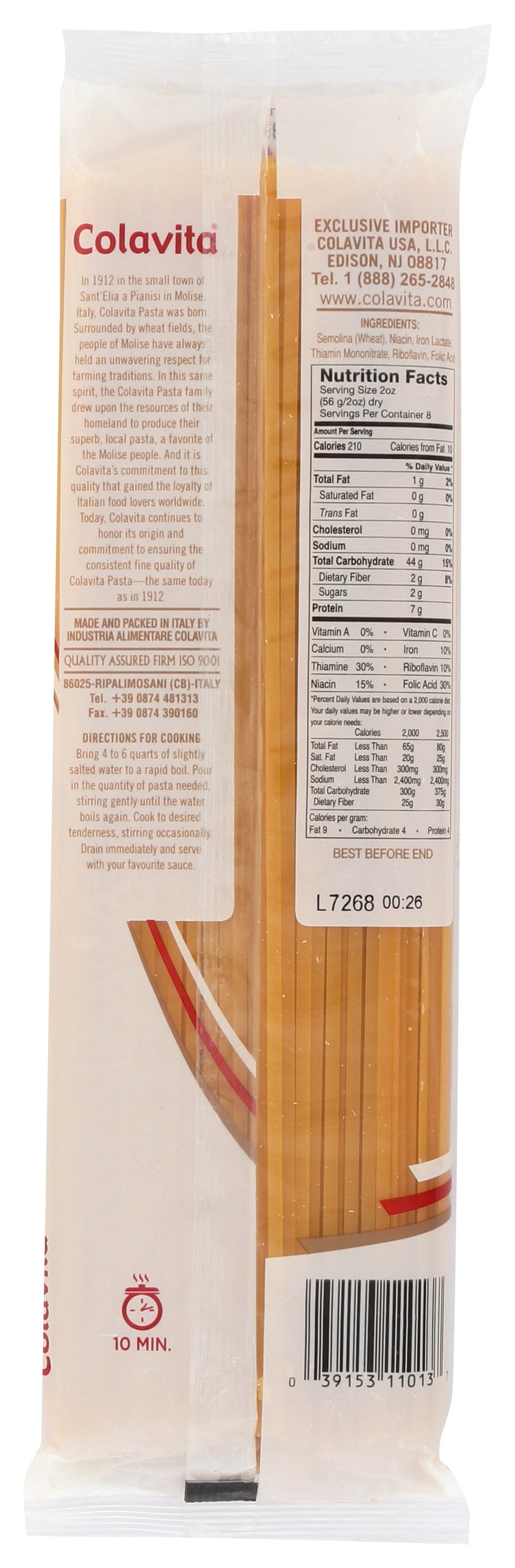 COLAVITA PASTA LINGUINE - Case of 20