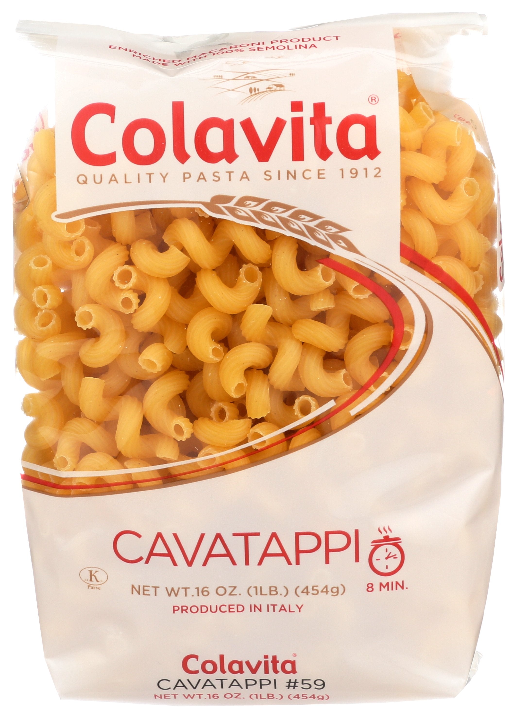 COLAVITA PASTA CAVATAPPI - Case of 20