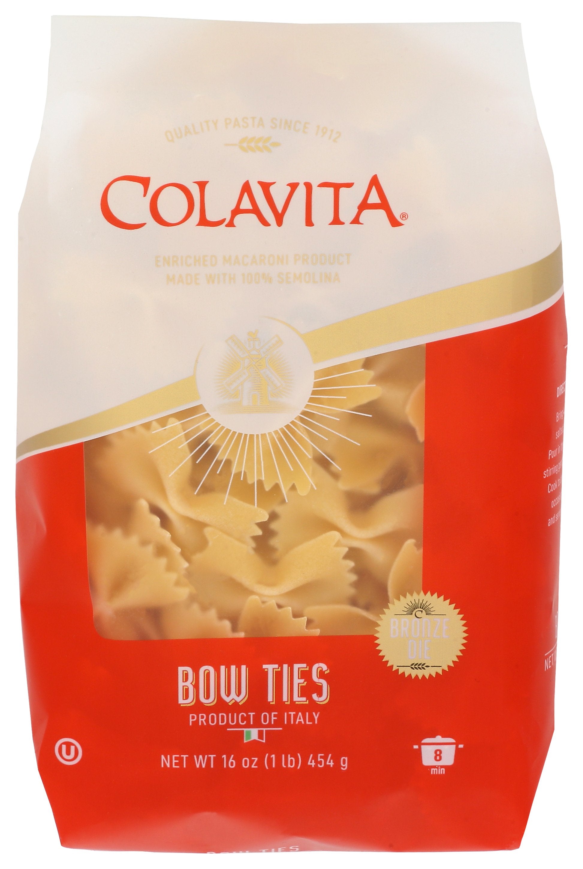 COLAVITA PASTA FARFALLE BOW TIES - Case of 20