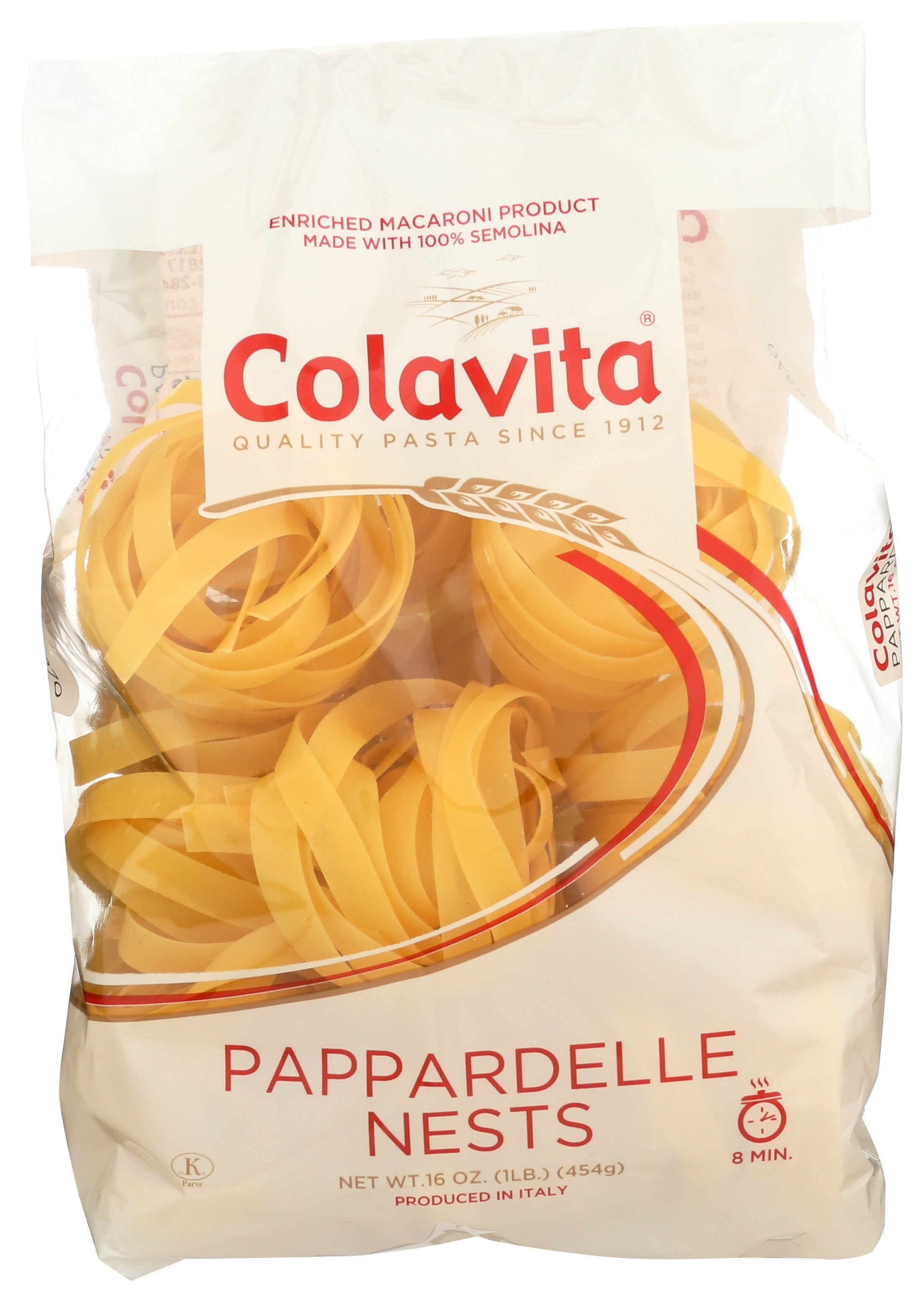 COLAVITA PASTA NEST PAPPARDELLE - Case of 12