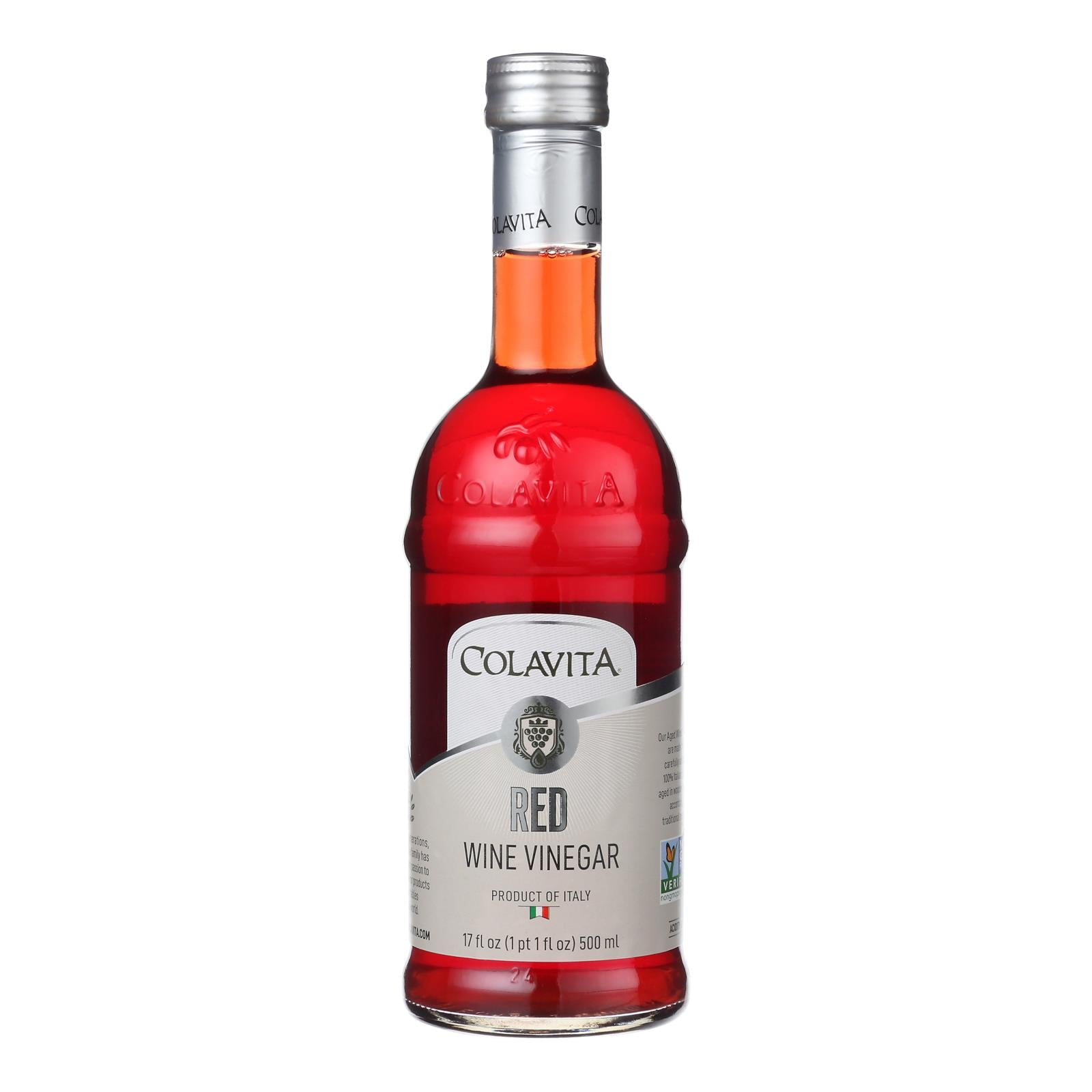 Colavita - Aged Red Wine Vinegar - Case Of 12 - 17 Fl Oz.