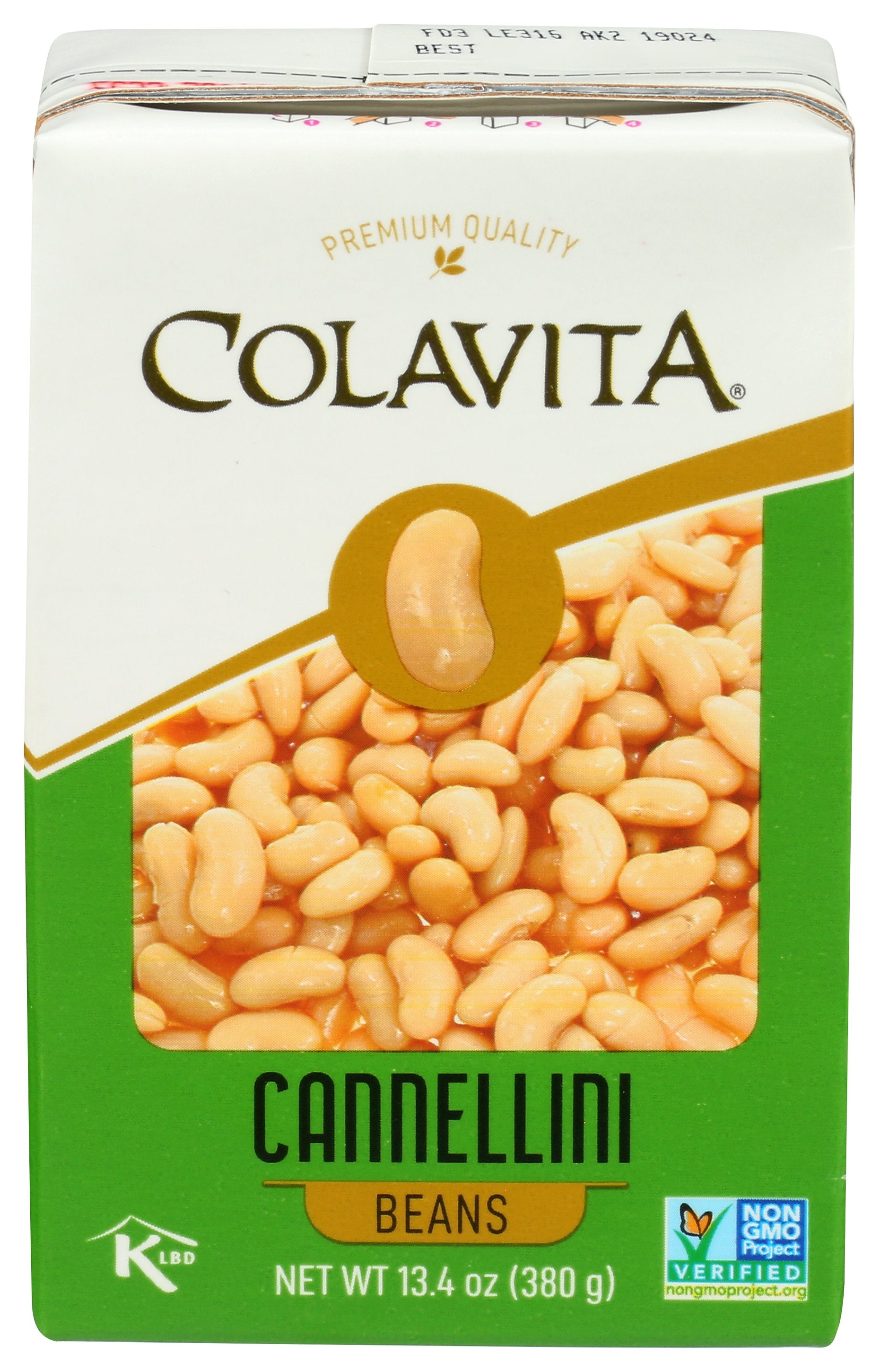 COLAVITA BEANS CANNELLINI CARTON - Case of 12