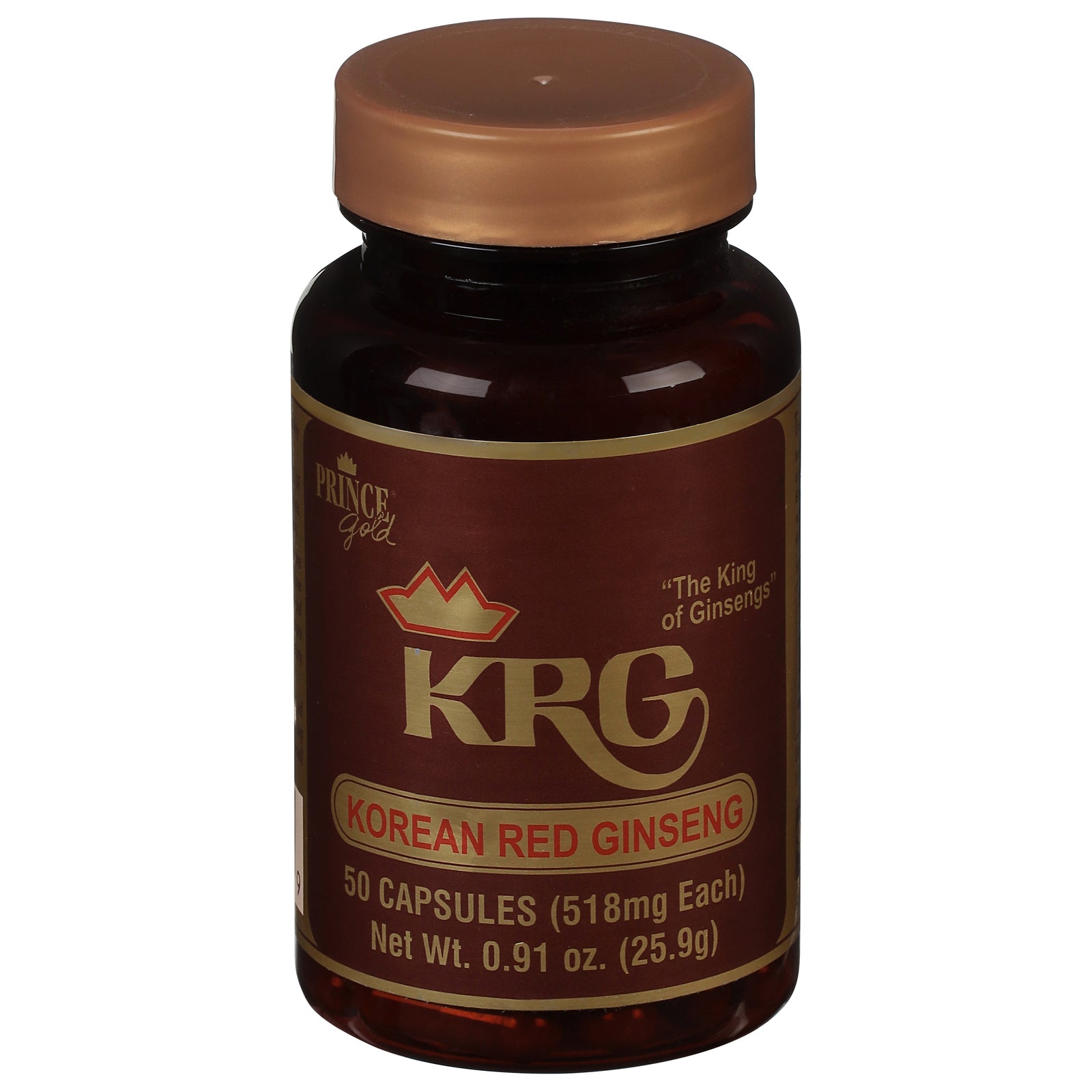 Prince Of Peace Korean Red Ginseng - 50 Capsules