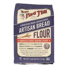 Load image into Gallery viewer, Bob&#39;s Red Mill - Artisan Bread Flour - 5 Lb - Case Of 4