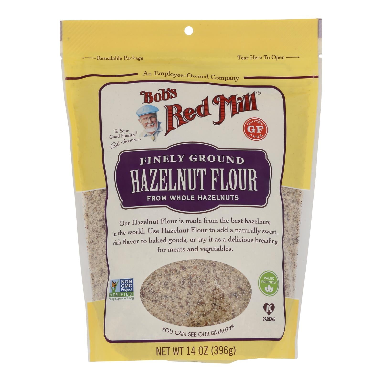 Bob's Red Mill - Meal/Flour - Hazelnut - Case of 4 - 14 oz