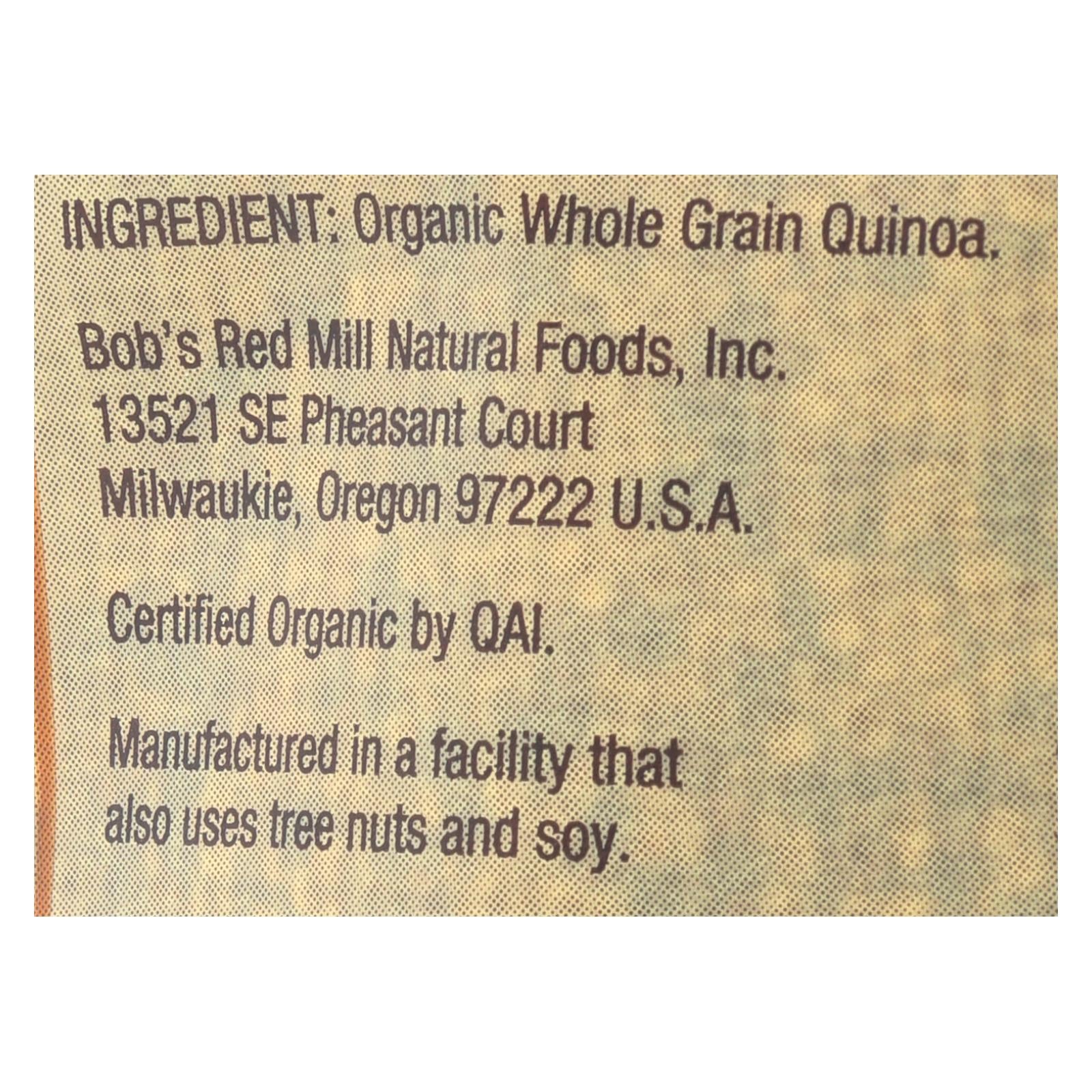 Bob's Red Mill Organic Tri-color Quinoa, 4 Pack, 26 Oz