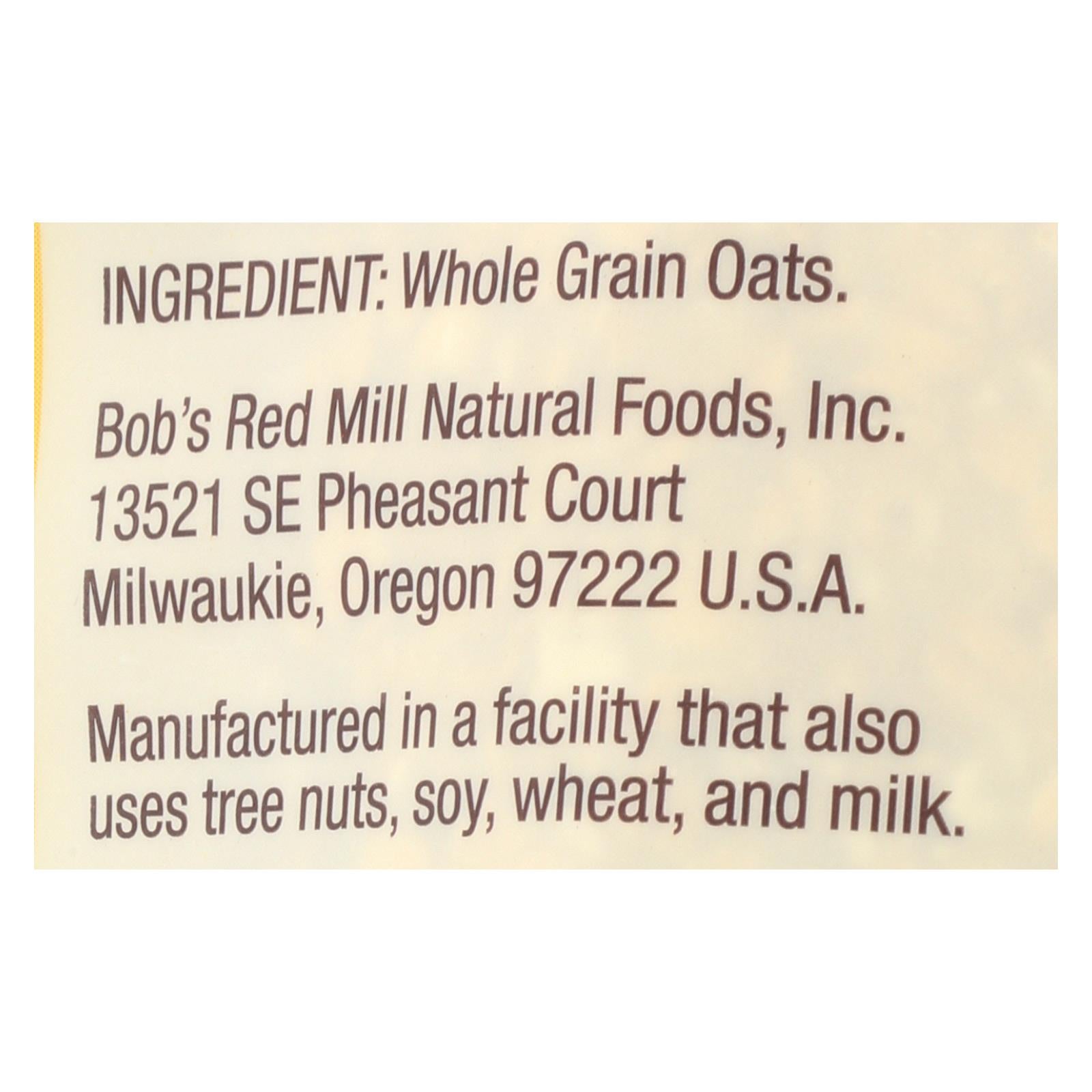 Bob's Red Mill Quick Steel Cut Oats, 4-Pack, 22 Oz Each
