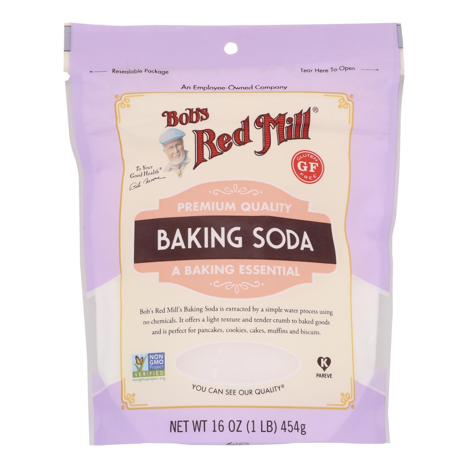 Bob's Red Mill - Baking Soda - Case of 4-16 OZ