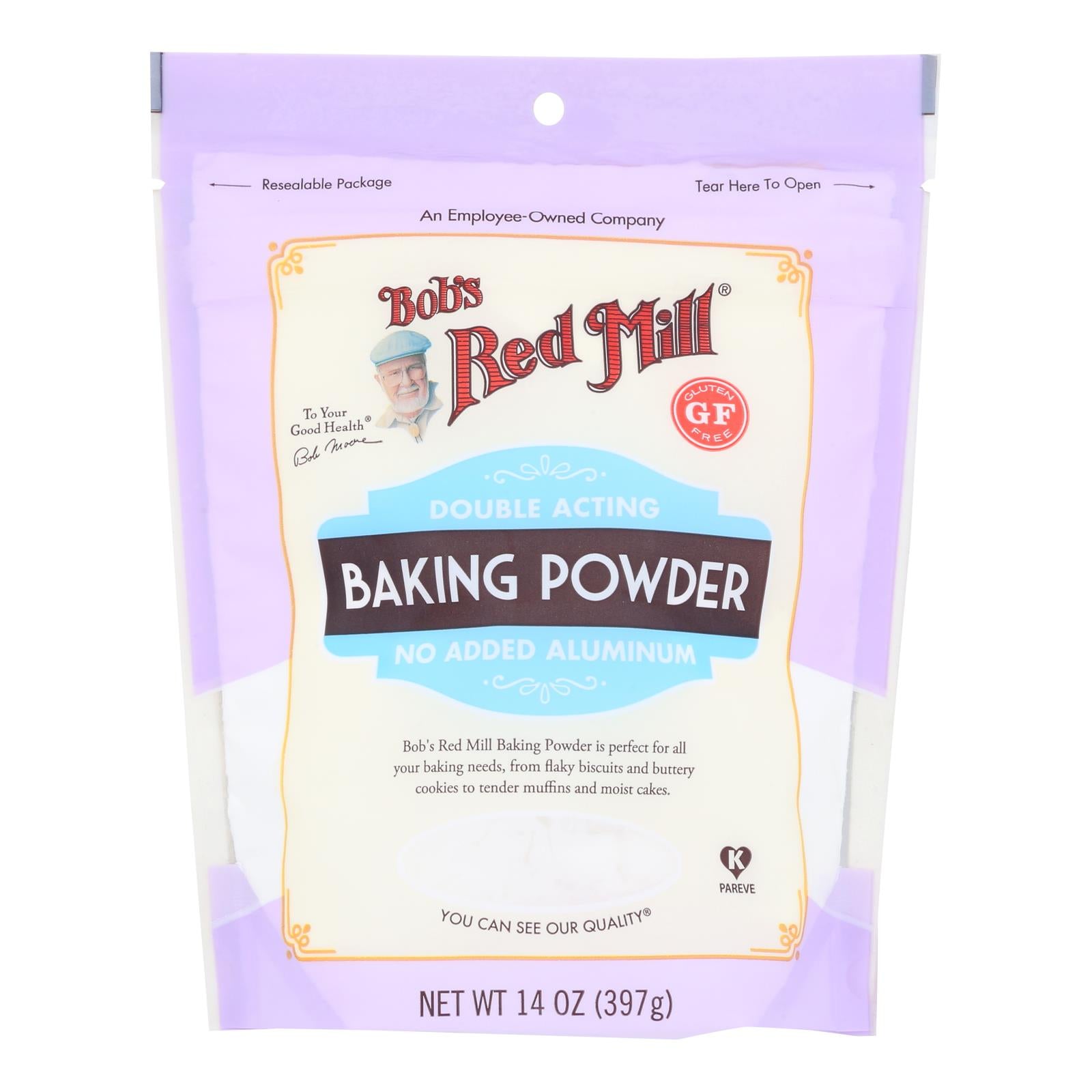 Bob's Red Mill - Baking Powder - Case Of 4-14 Oz