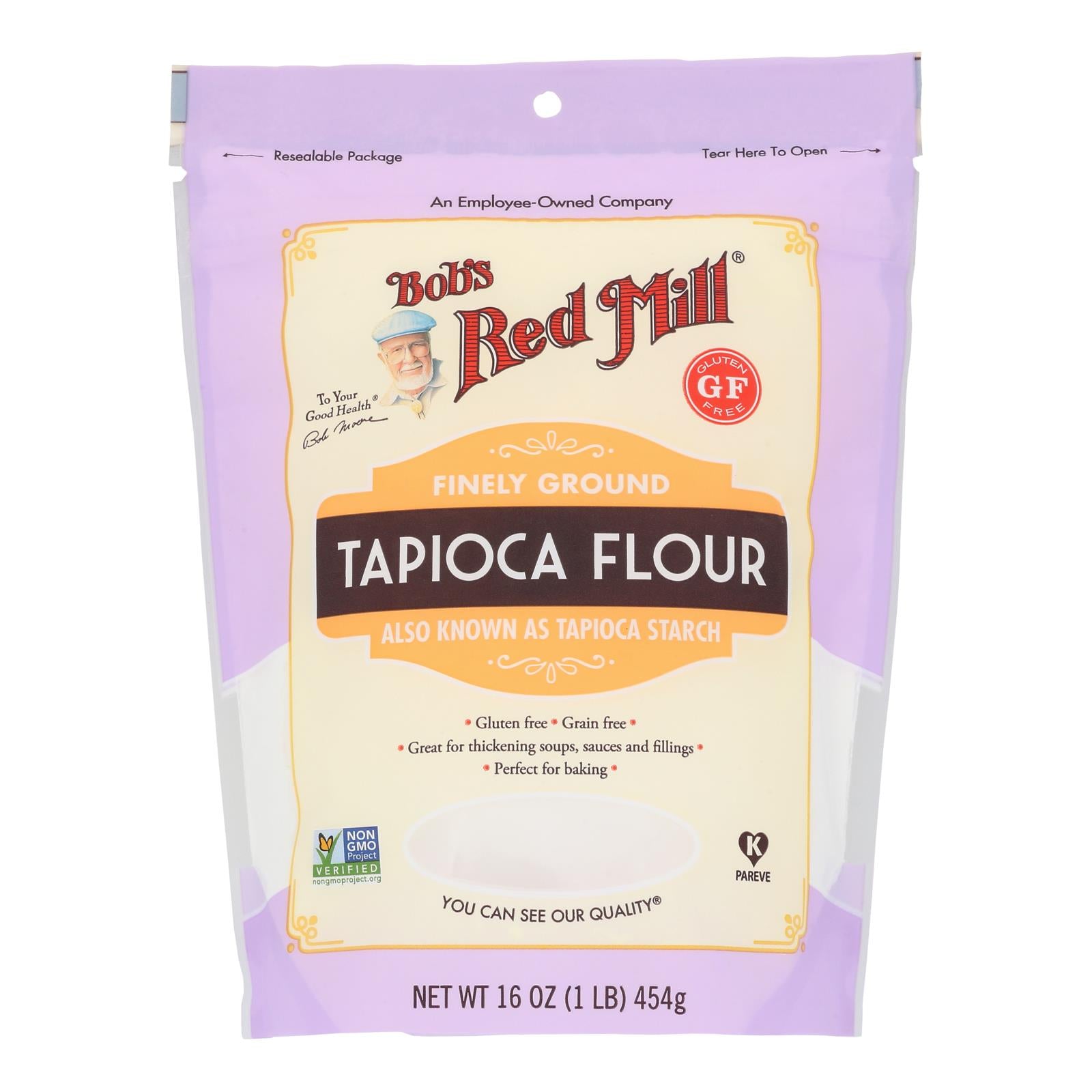 Bob's Red Mill - Flour Tapioca - Case Of 4-16 Oz
