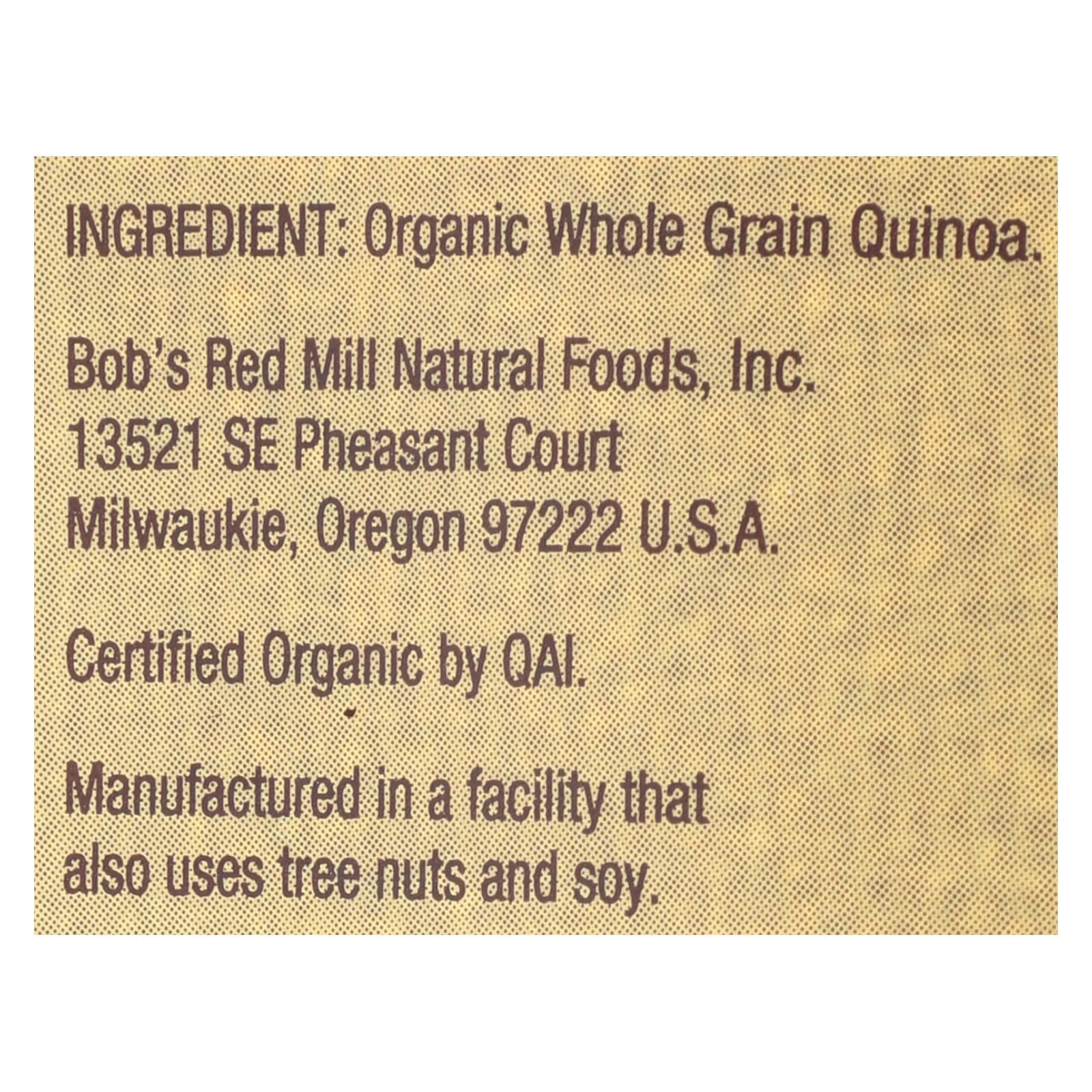 Bob's Red Mill Organic Quinoa, 4 Pack, 26 Oz Each
