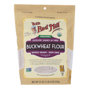 Bob's Red Mill - Flour Buckwheat - Case Of 4 - 22 Oz