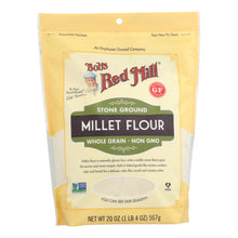 Load image into Gallery viewer, Bob&#39;s Red Mill - Millet Flour Gluten Free - Case Of 4 - 20 Oz