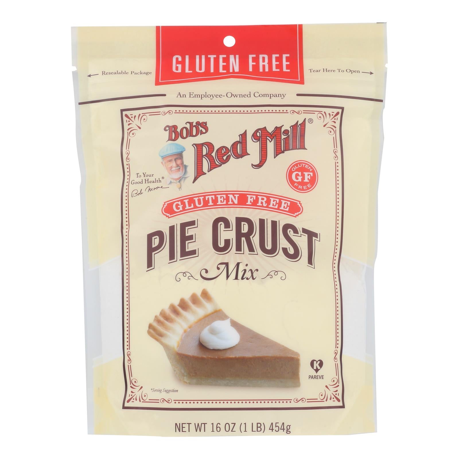 Bob's Red Mill - Pie Crust Mix Gluten Free - Case of 4-16 OZ